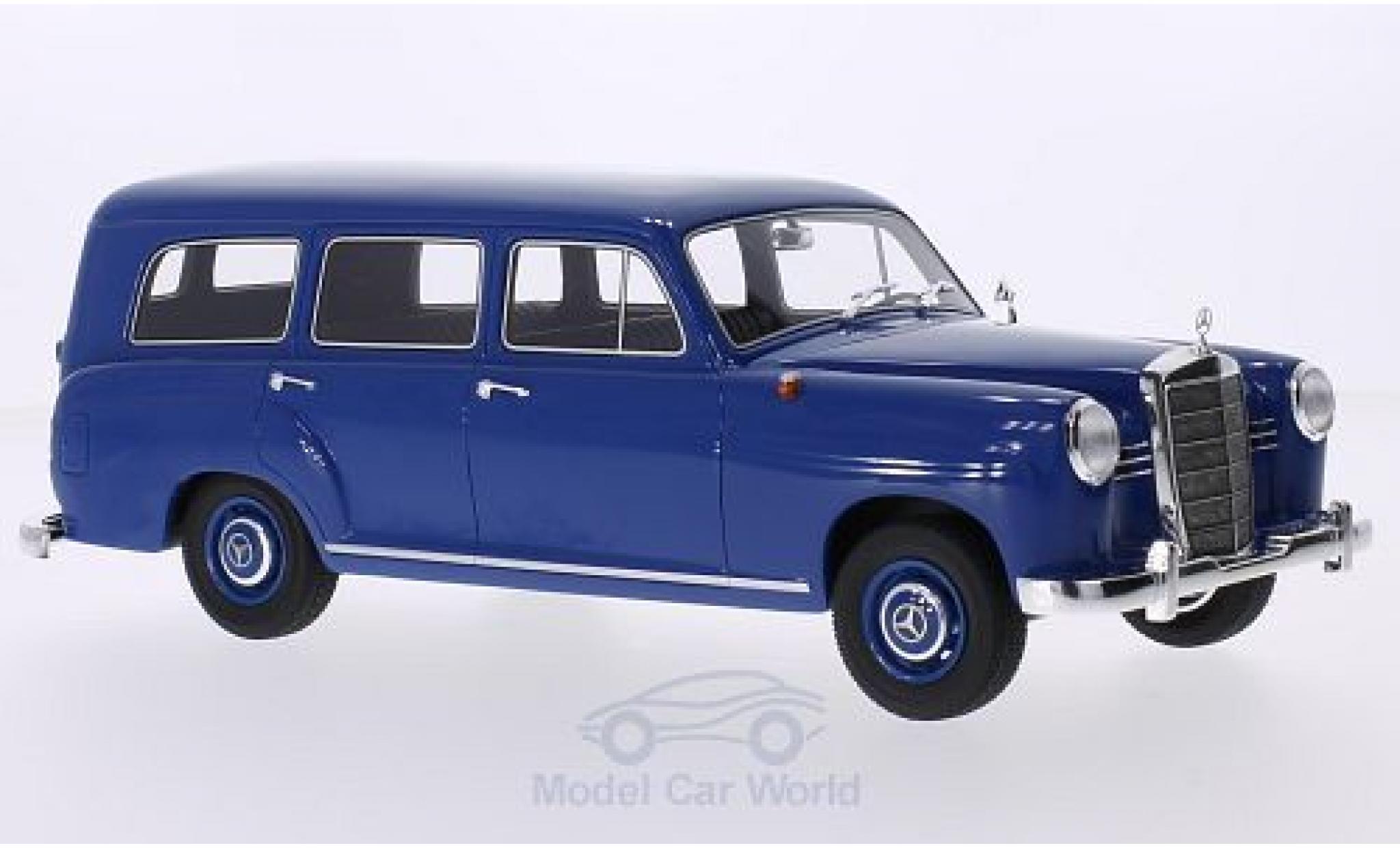 Mercedes 180 1/18 BoS Models (W120) Universal blu 1954 modellino in miniatura