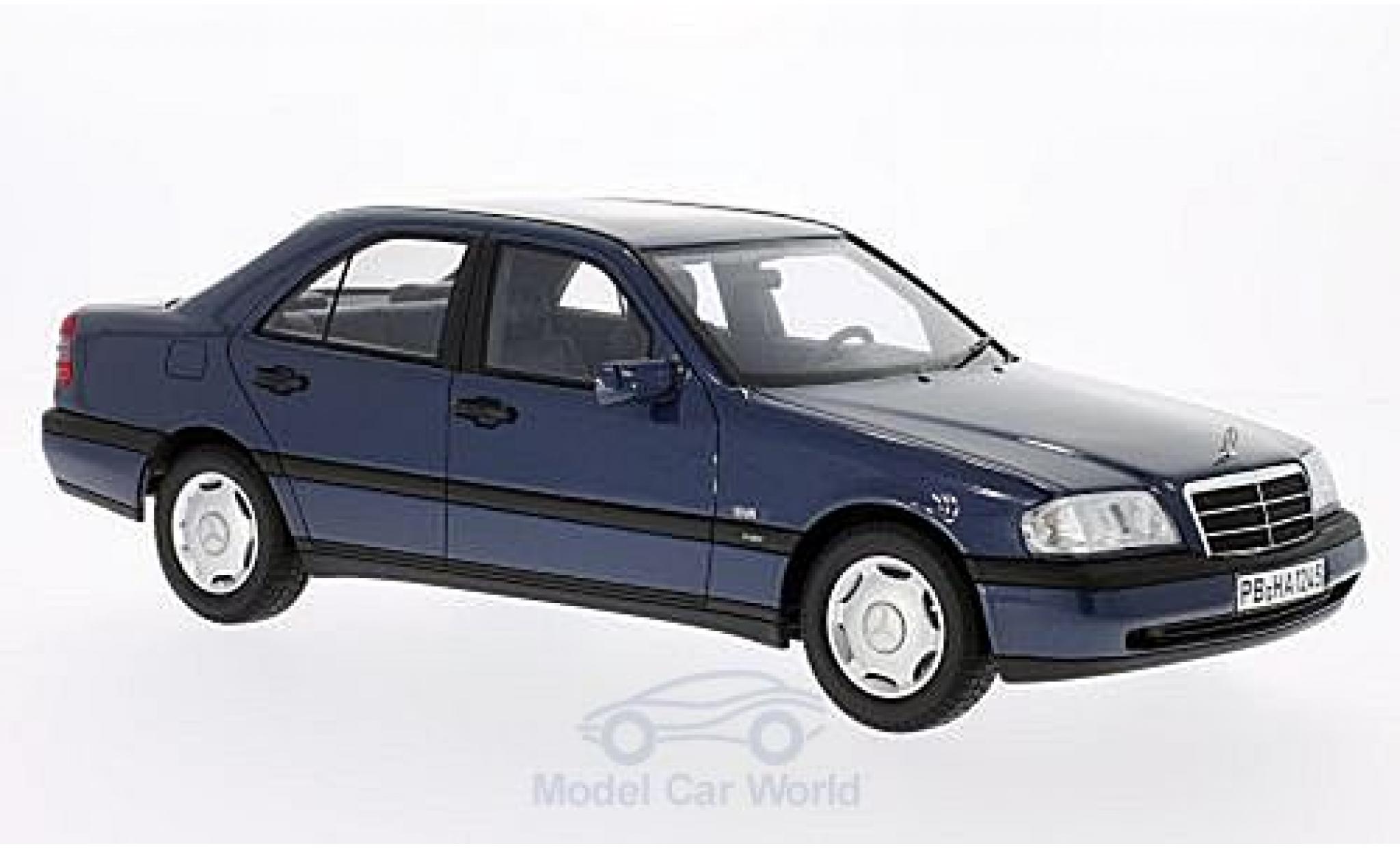 Mercedes Classe C 1/18 BoS Models C220 (W202) metallico blu 1995 modellino in miniatura