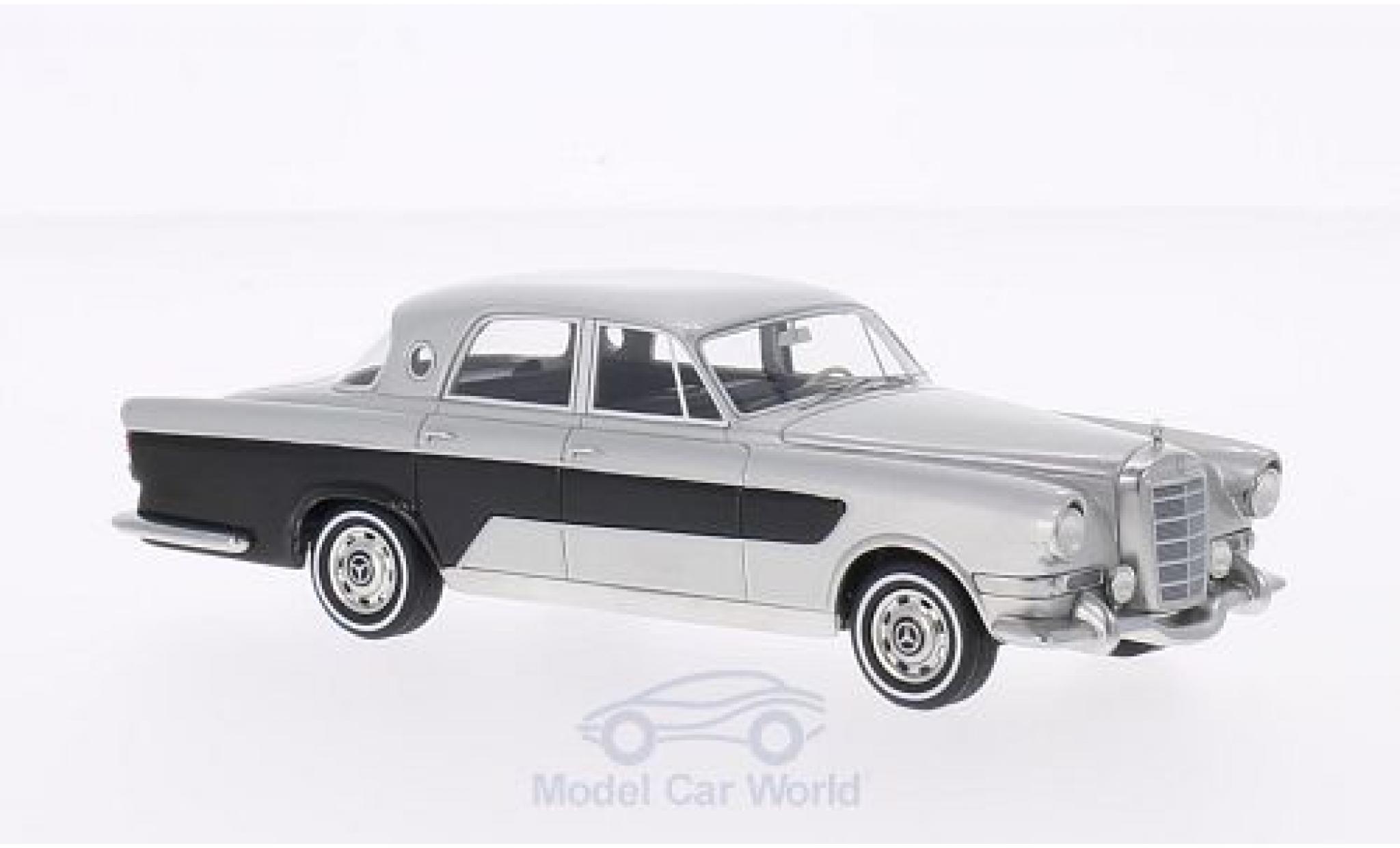 Mercedes Classe G 1/43 BoS Models Ghia 300C Berlina grigio/nero 1956 modellino in miniatura