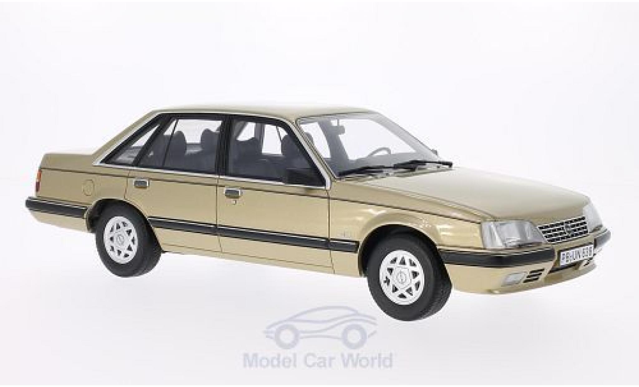 Opel Senator 1/18 BoS Models A2 3.0 CD metallico beige 1984 modellino in miniatura
