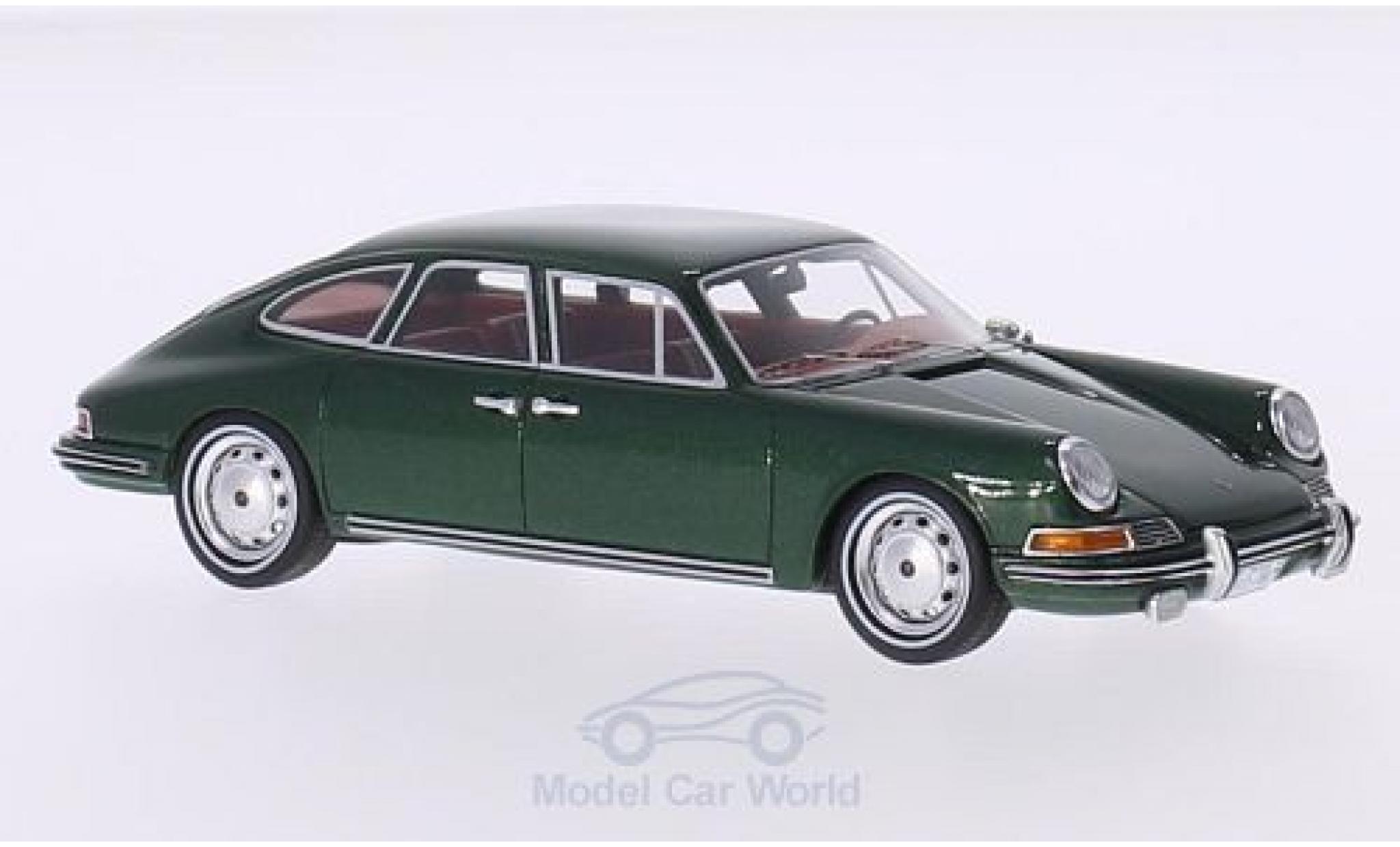 Porsche 911 SC 1/43 BoS Models S Troutman & Barnes verde 1967 4-Door Sedan modellino in miniatura