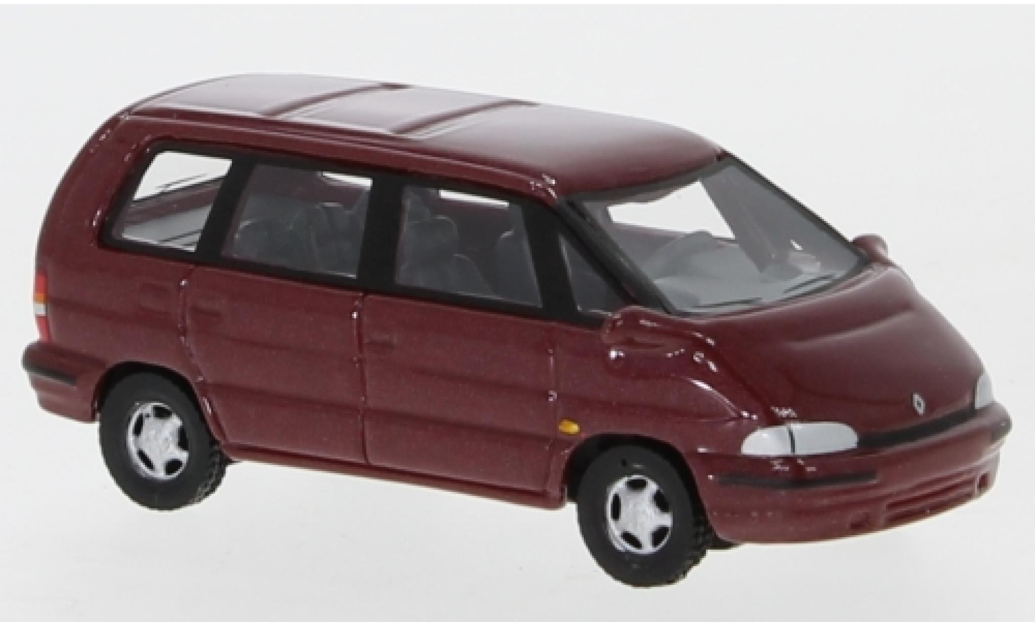 Renault Espace 1/87 BoS Models II metallico rosso 1991 modellino in miniatura