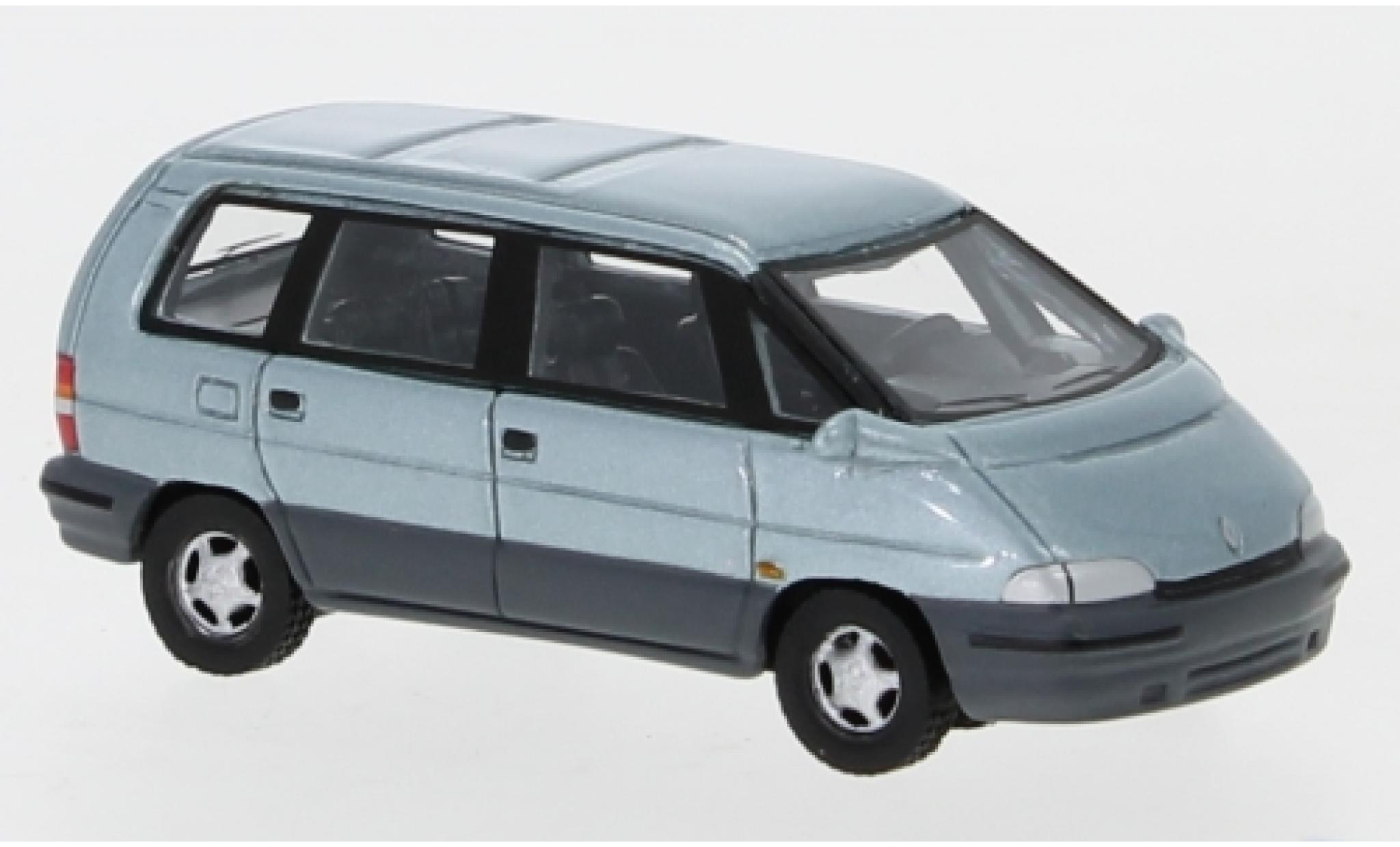 Renault Espace 1/87 BoS Models II metallico blu 1991 modellino in miniatura