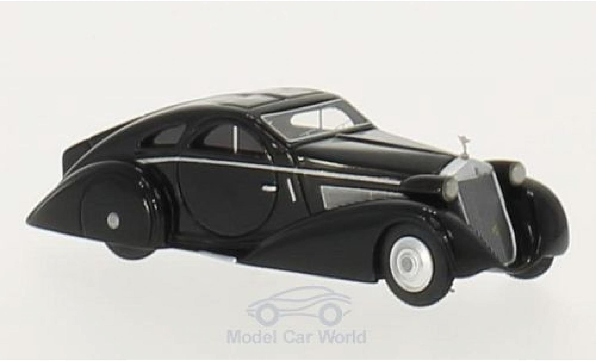 Rolls Royce Phantom 1/87 BoS Models I Jonckheere Coupe nero RHD 1925 modellino in miniatura