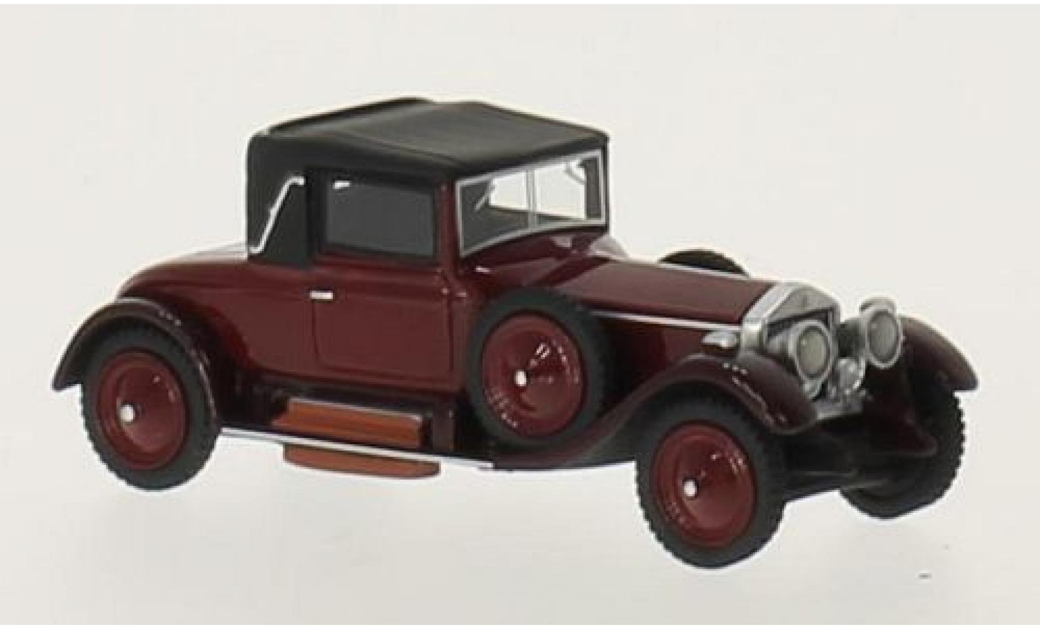 Rolls Royce Silver Ghost 1/87 BoS Models Doctors Coupe rosso/nero RHD 1920 modellino in miniatura