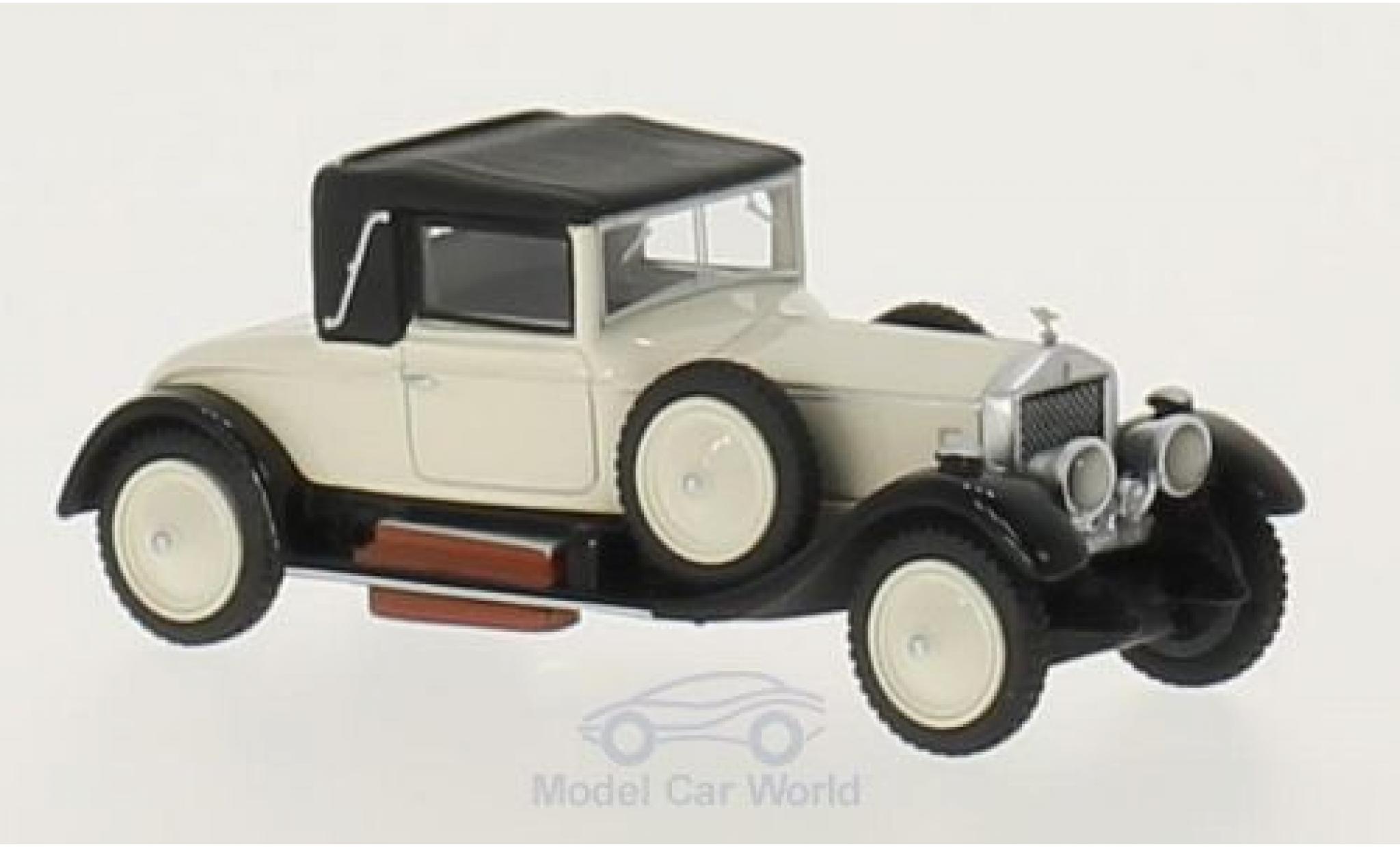 Rolls Royce Silver Ghost 1/87 BoS Models Doctors Coupe beige/nero RHD 1920 modellino in miniatura