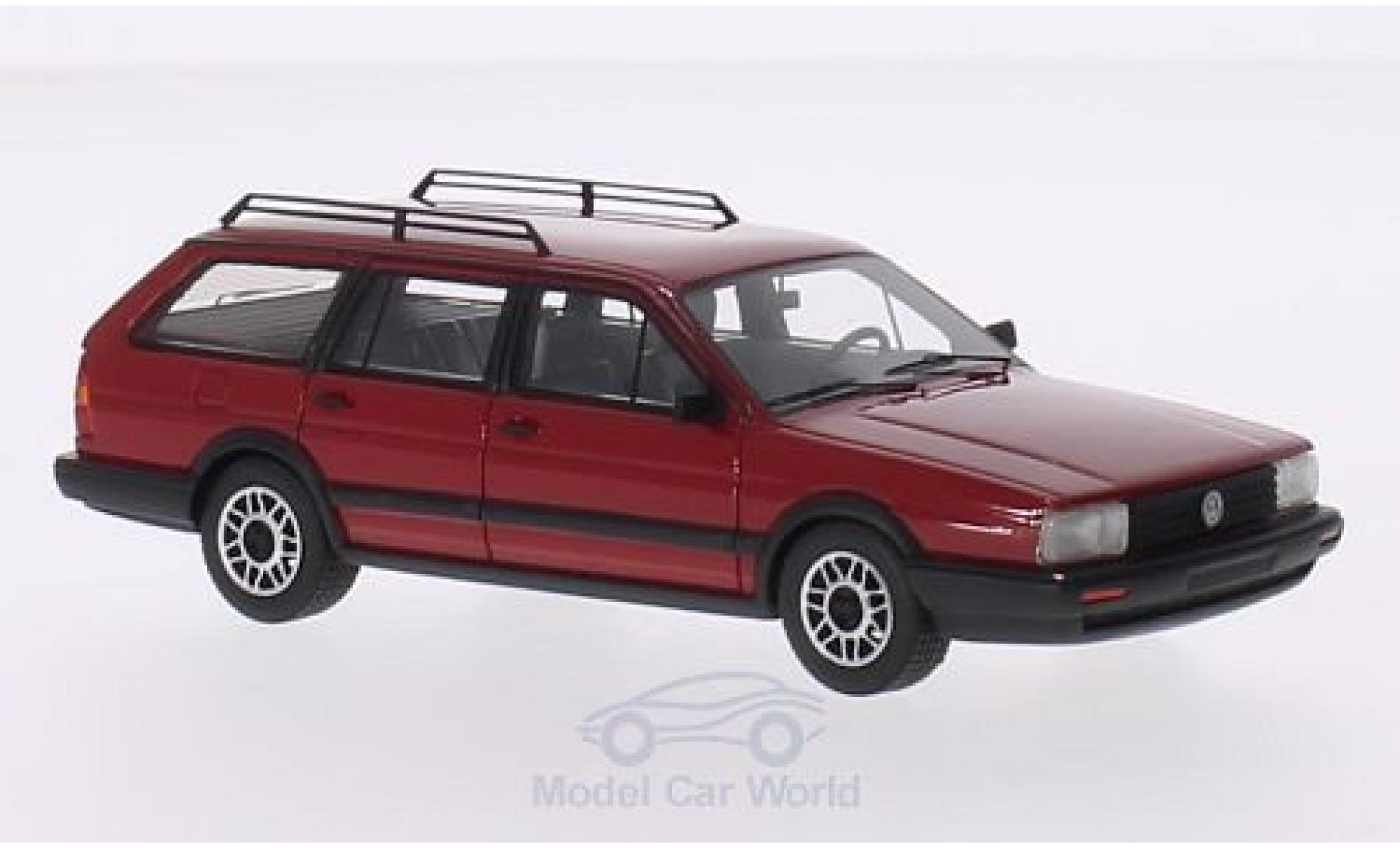 Volkswagen Passat 1/43 BoS Models Variant GT Syncro rosso 1985 modellino in miniatura