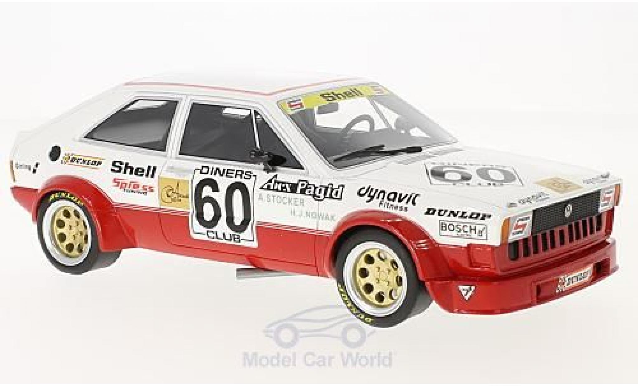 Volkswagen Scirocco 1/18 BoS Models I Gr. 2 No.60 Spiess Tuning ETCC 1978 A.Stocker/H-J.Nowak modellino in miniatura