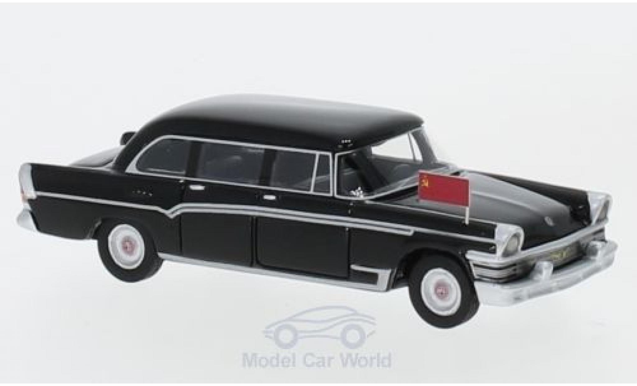 Zil 111 1/87 BoS Models ZIL nero 1958 modellino in miniatura
