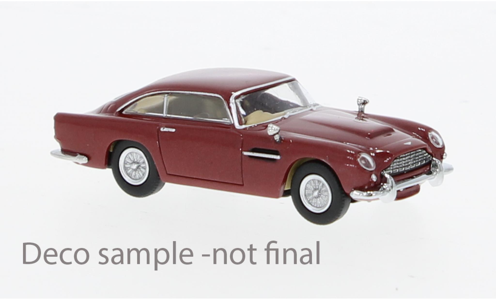 Aston Martin DB5 1/87 Brekina metallise rot 1964 1:87 modellino in miniatura