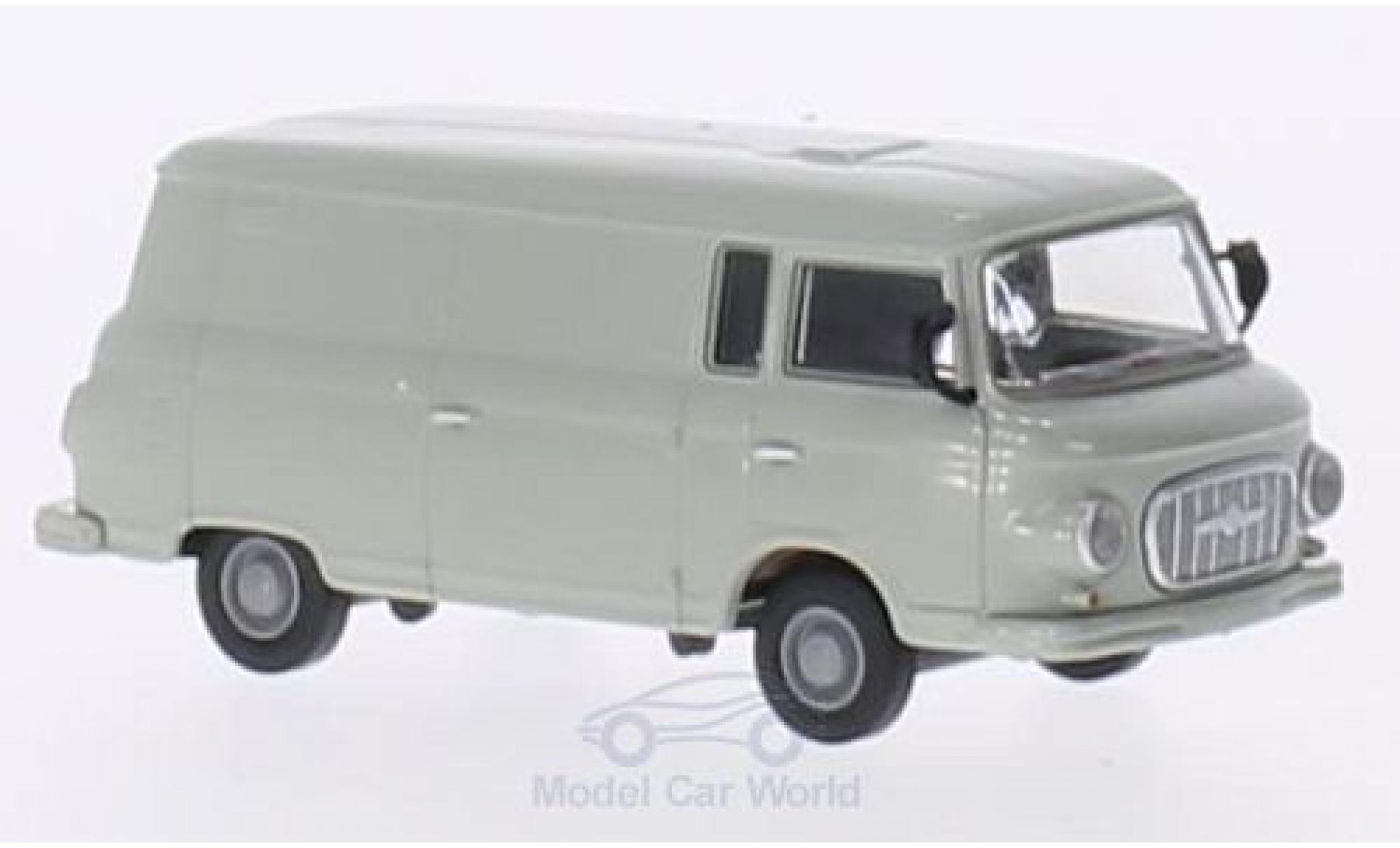 Barkas B 1000 1/87 Brekina Kasten grigio modellino in miniatura