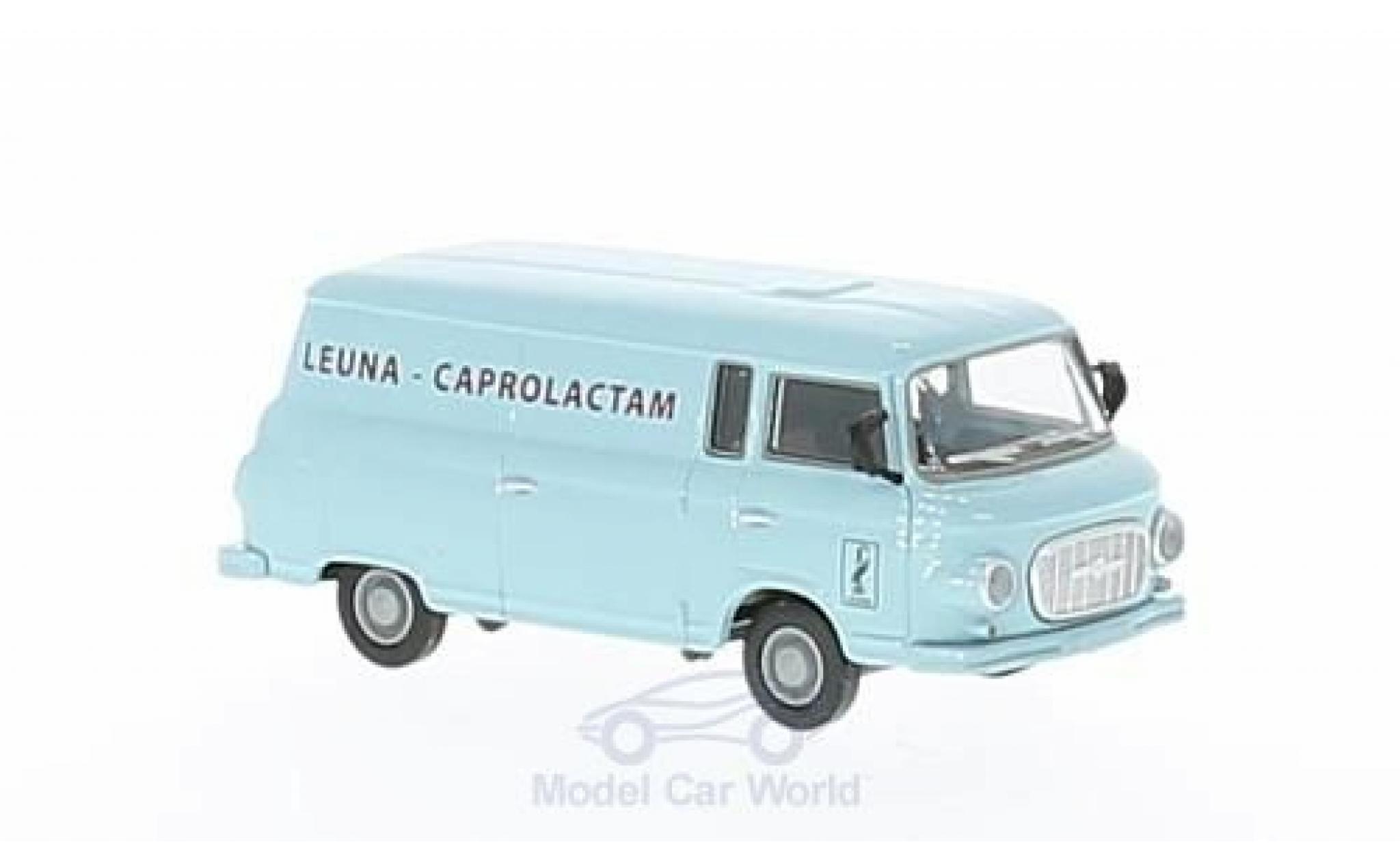 Barkas B 1000 1/87 Brekina Leuna Kasten modellino in miniatura