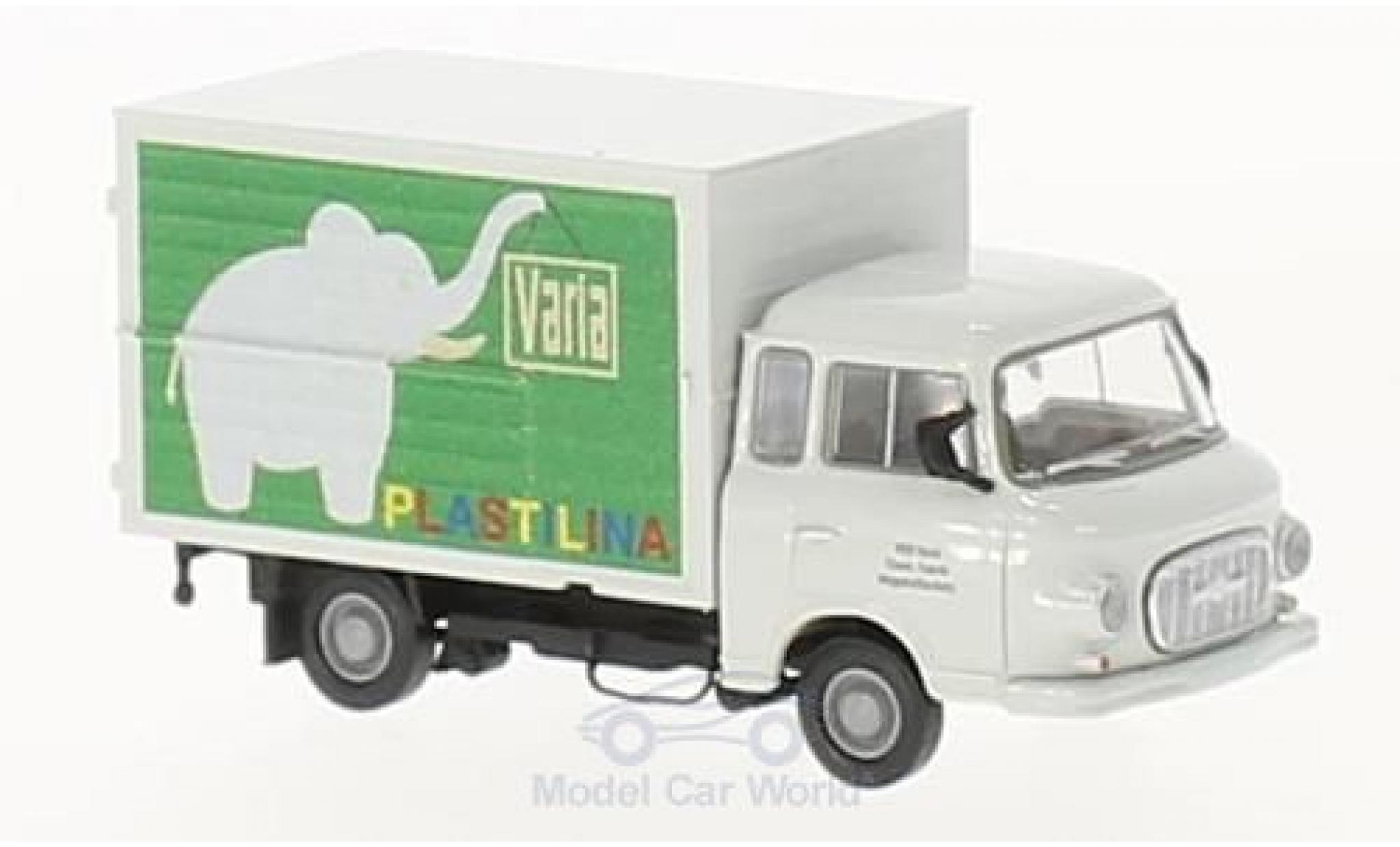 Barkas B 1000 1/87 Brekina Plastilina Koffer modellino in miniatura