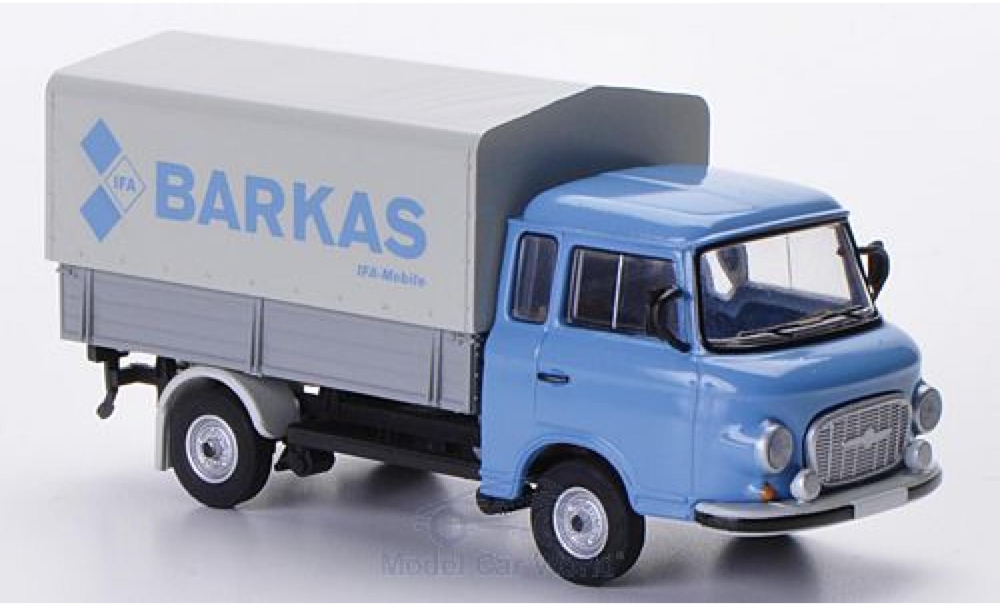 Barkas B 1000 1/87 Brekina Pritsche ohne Vitrine modellino in miniatura