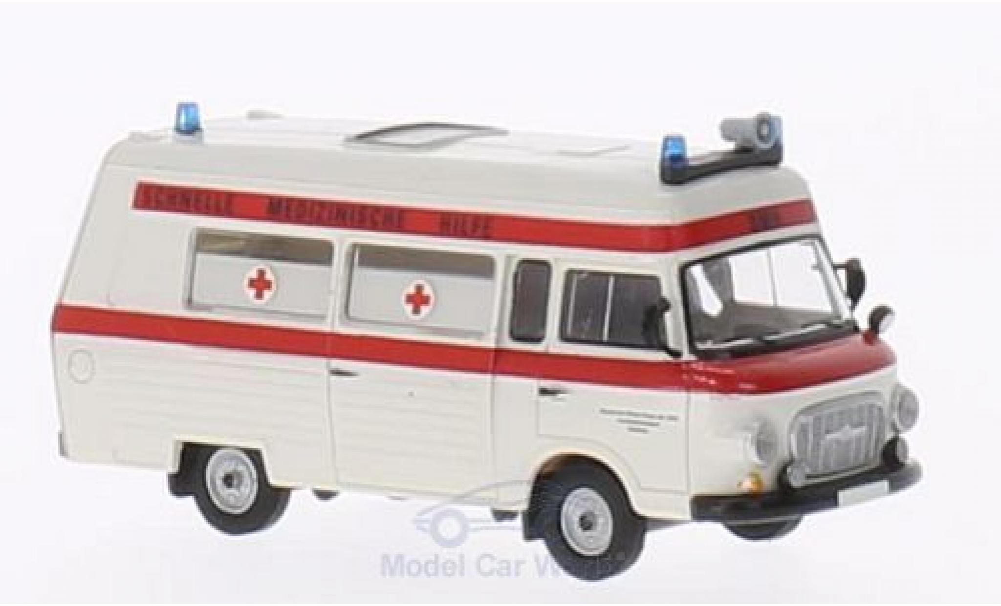 Barkas B 1000 1/87 Brekina SMH 3 DRK Güstrow modellino in miniatura