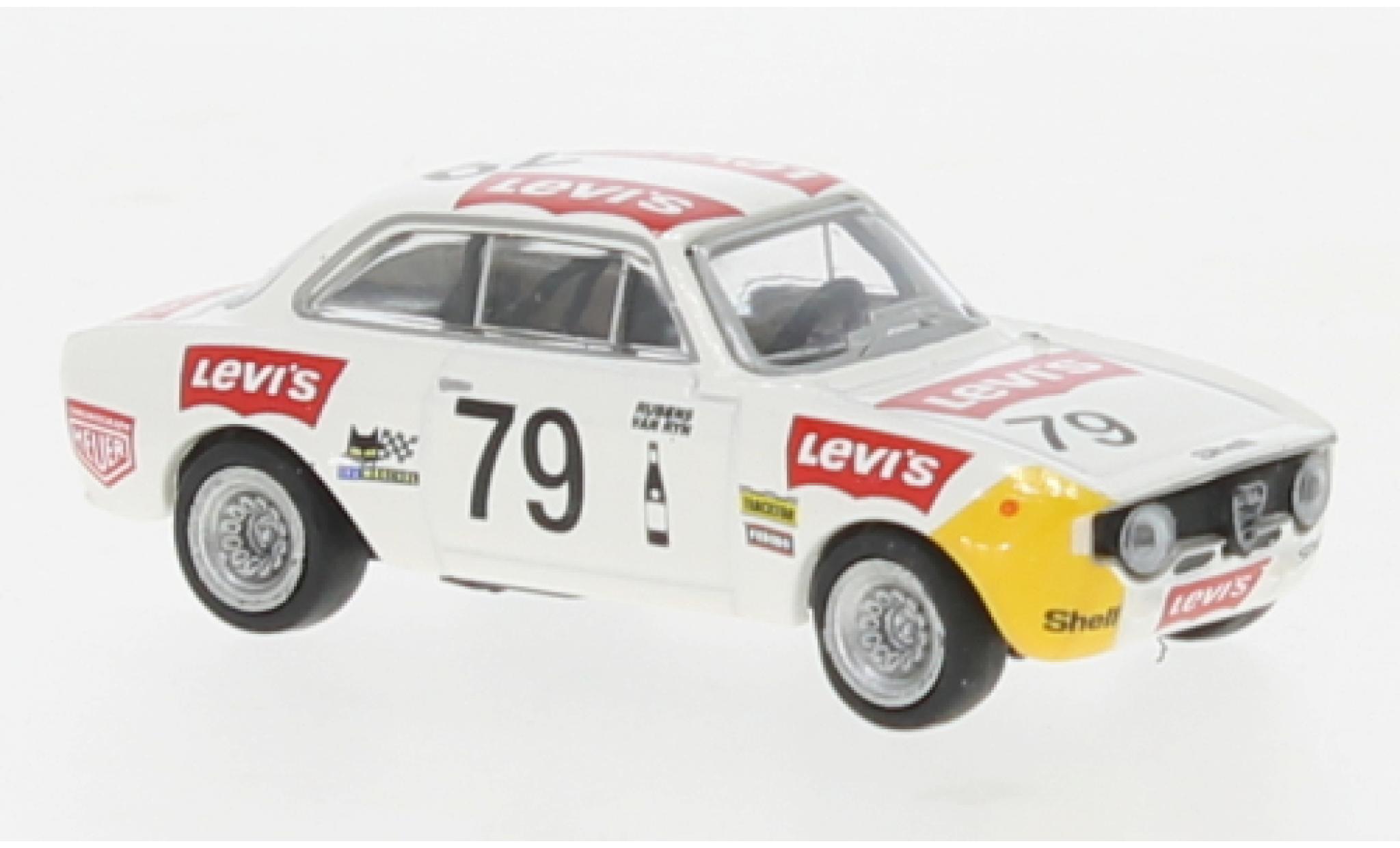 Alfa Romeo GT 1/87 Brekina A 1300 Levis 1971 modellino in miniatura