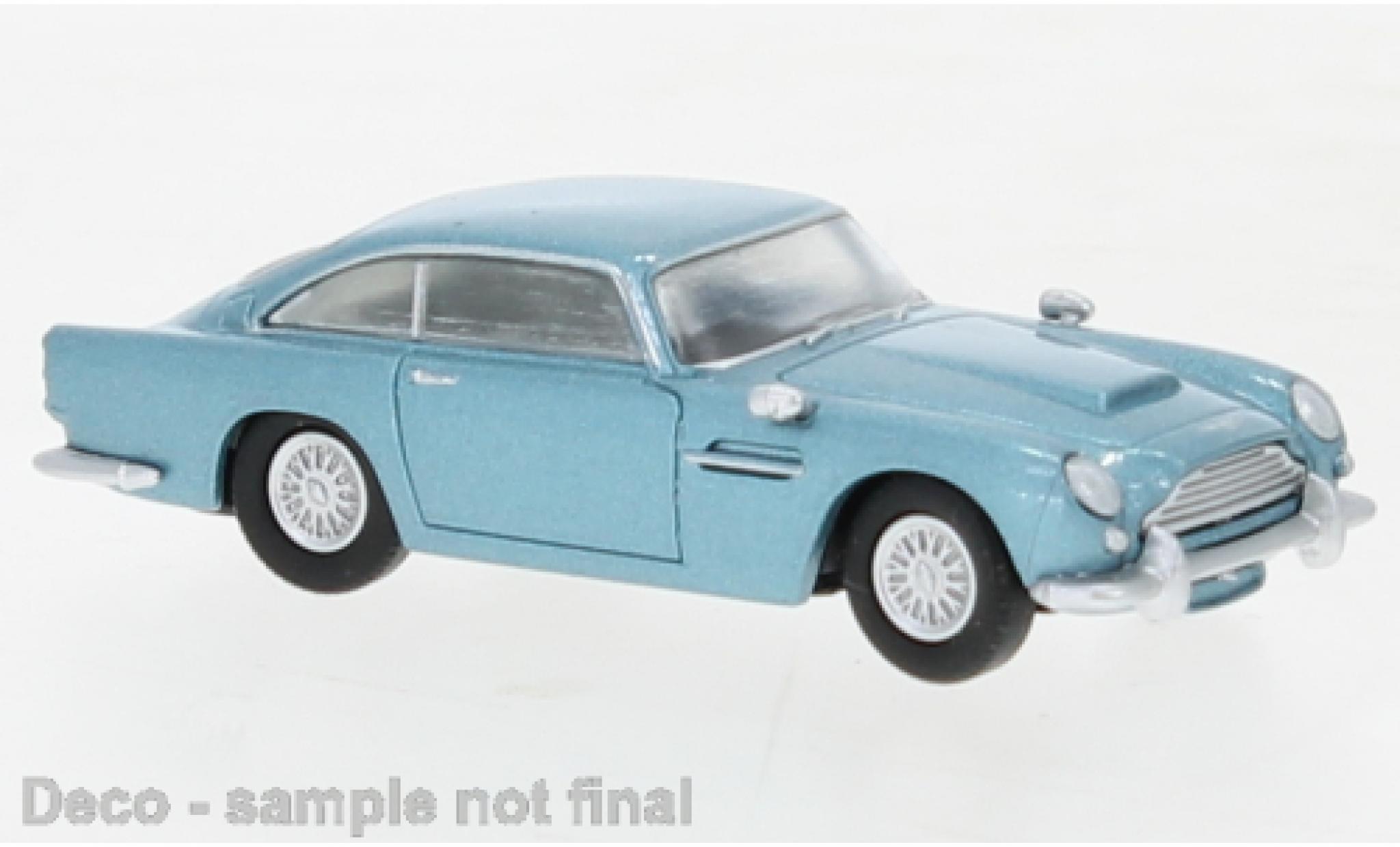 Aston Martin DB5 1/87 Brekina metallise blu clair 1964 modellino in miniatura
