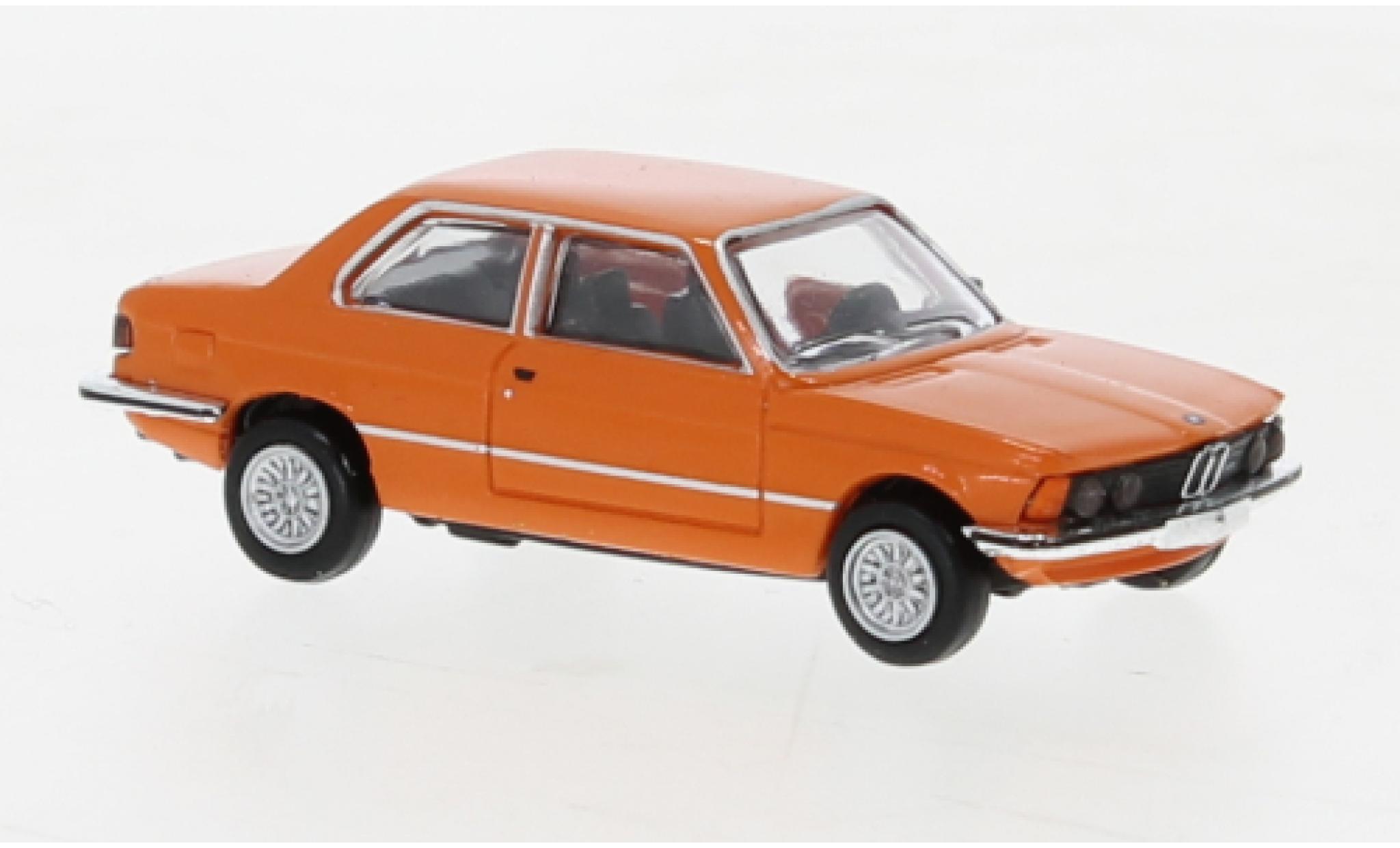 Bmw 323 1/87 Brekina i orange 1975 modellino in miniatura