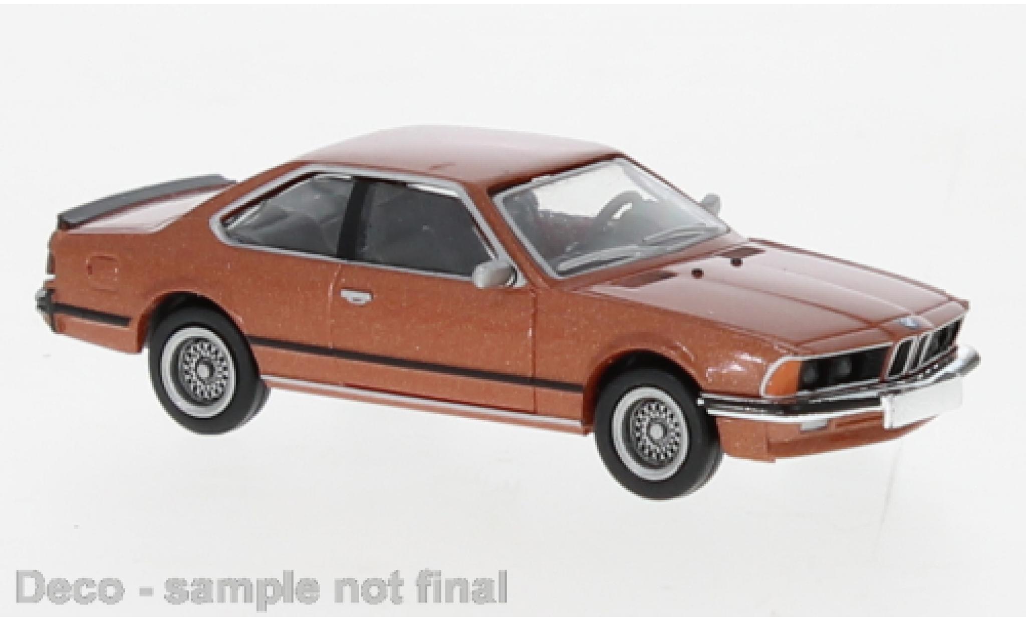 Bmw 635 1/87 Brekina CSi metallise orange 1977 modellino in miniatura