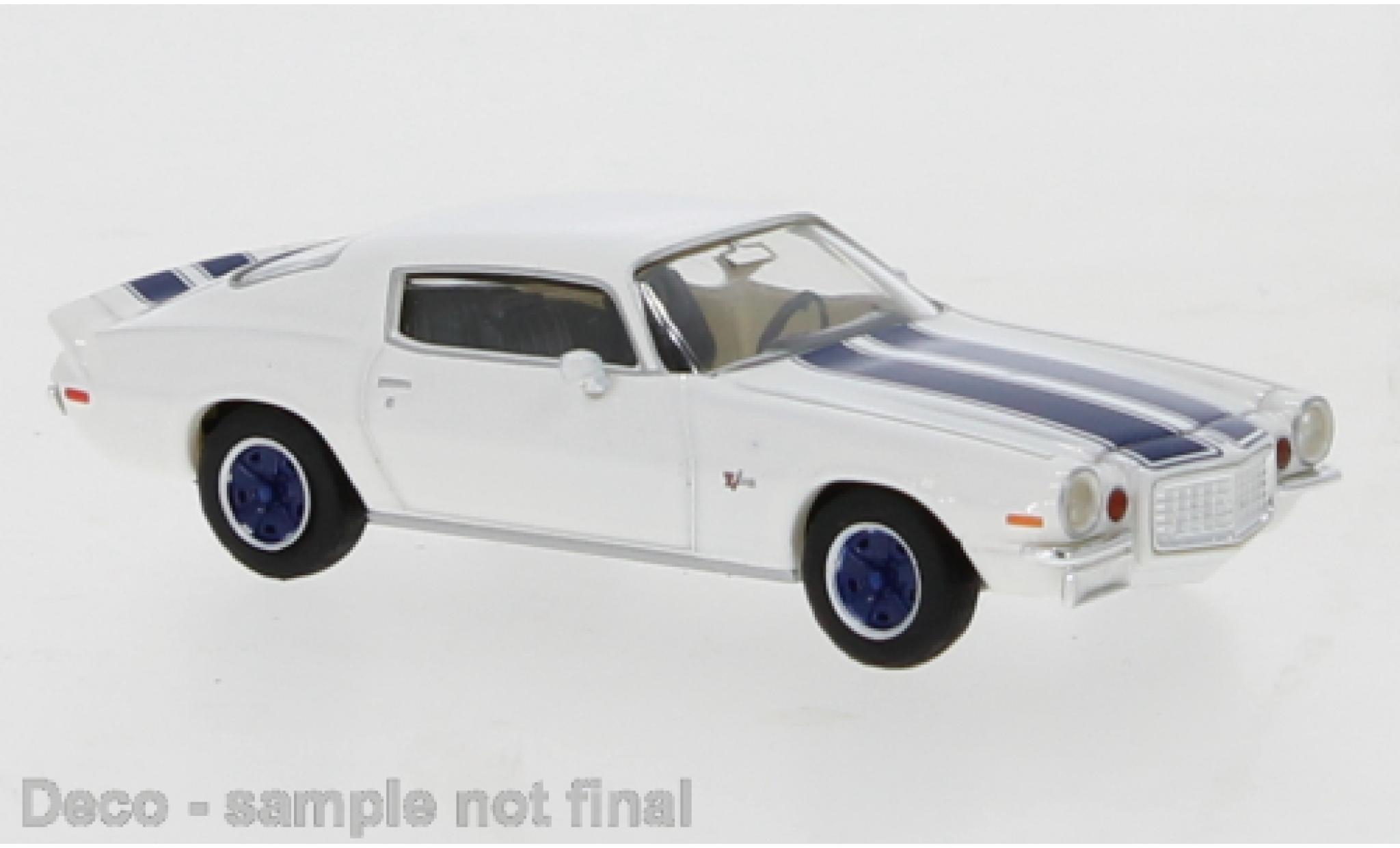 Chevrolet Camaro 1/87 Brekina Z 28 bianco/blu foncé 1966 modellino in miniatura