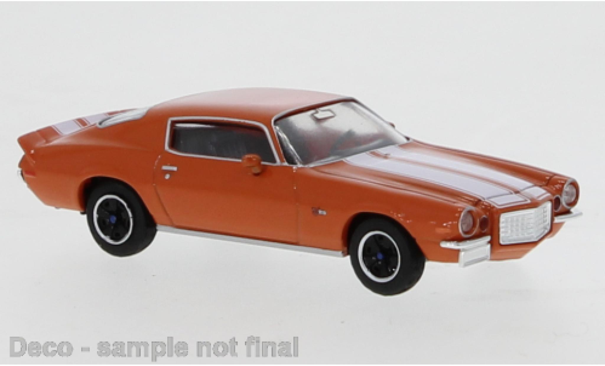 Chevrolet Camaro 1/87 Brekina Z 28 orange/bianco 1966 modellino in miniatura