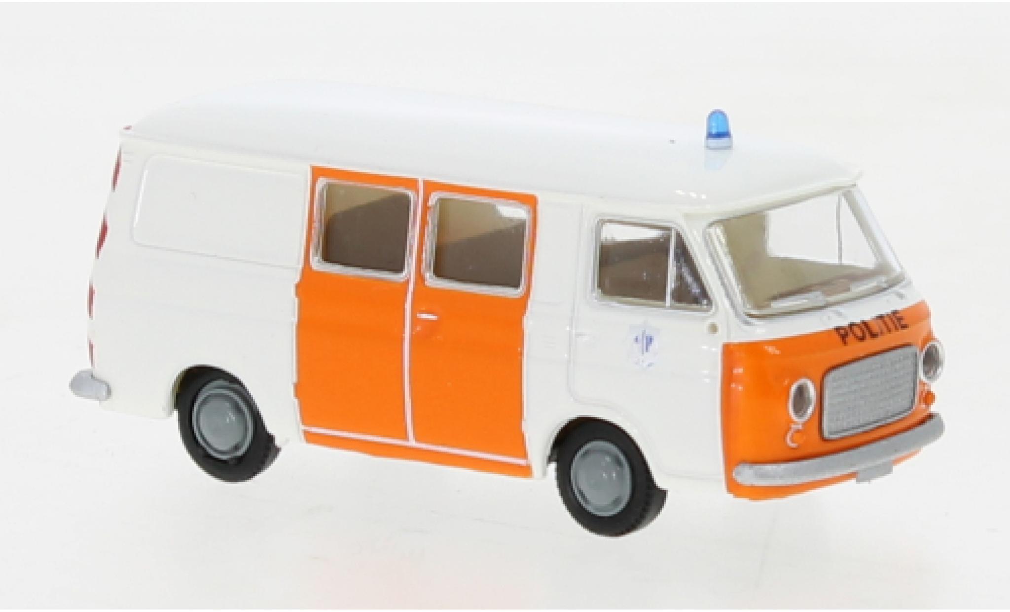 Fiat 238 1/87 Brekina demi bus Politie (NL) 1966 modellino in miniatura