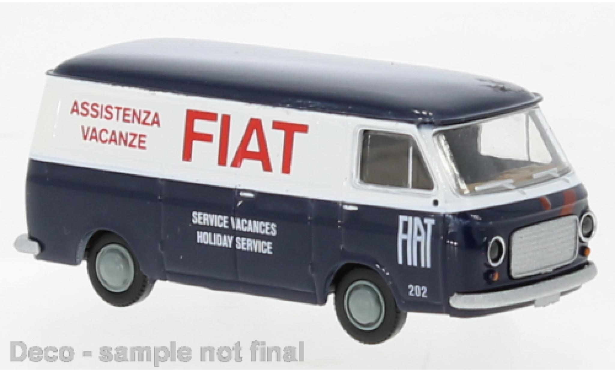 Fiat 238 1/87 Brekina Kasten Assistenza Assistenza Vacanze 1966 modellino in miniatura