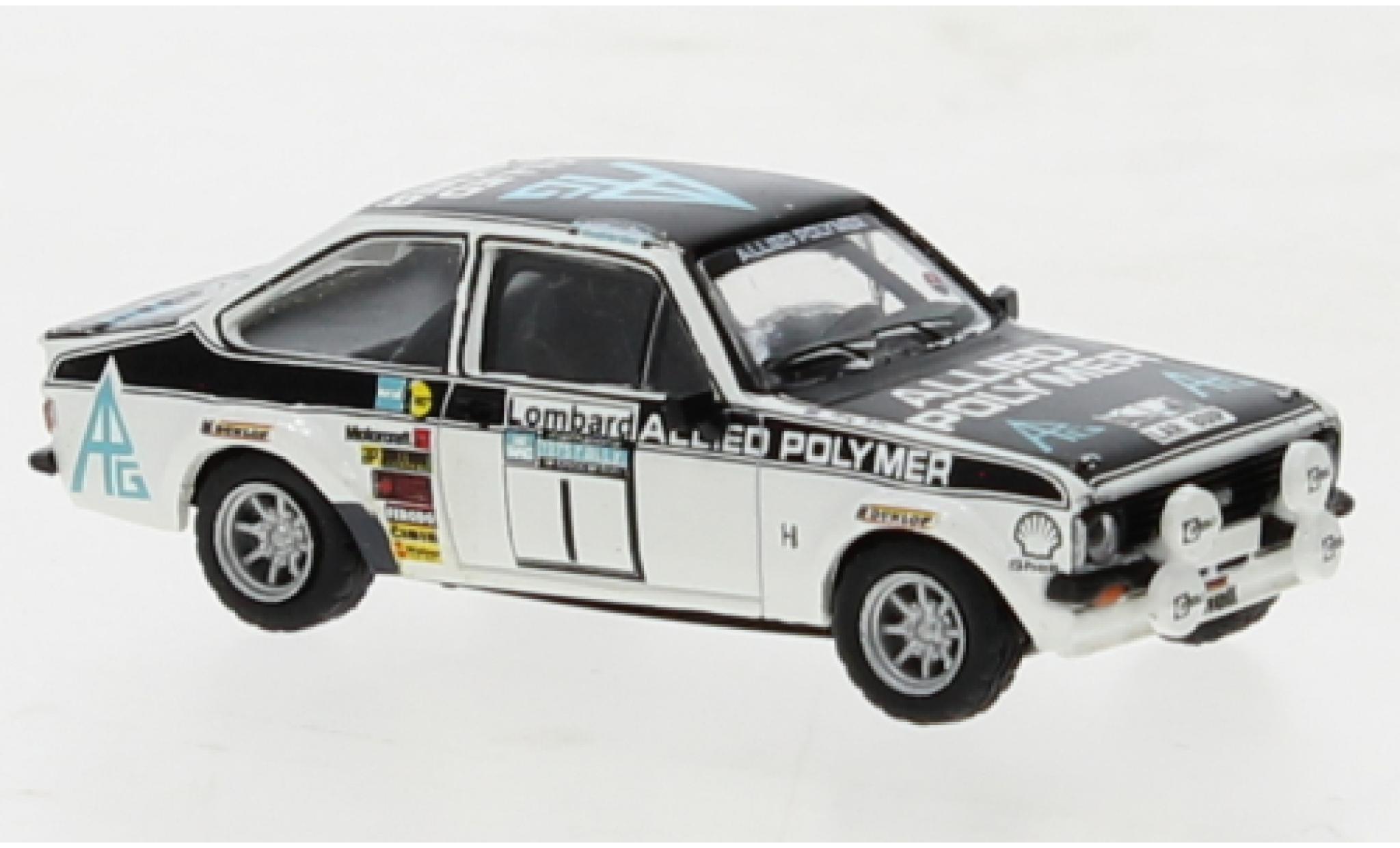 Ford Escort 1/87 Brekina RS 1800 No.1 Rallye RAC Lombard 1975 modellino in miniatura