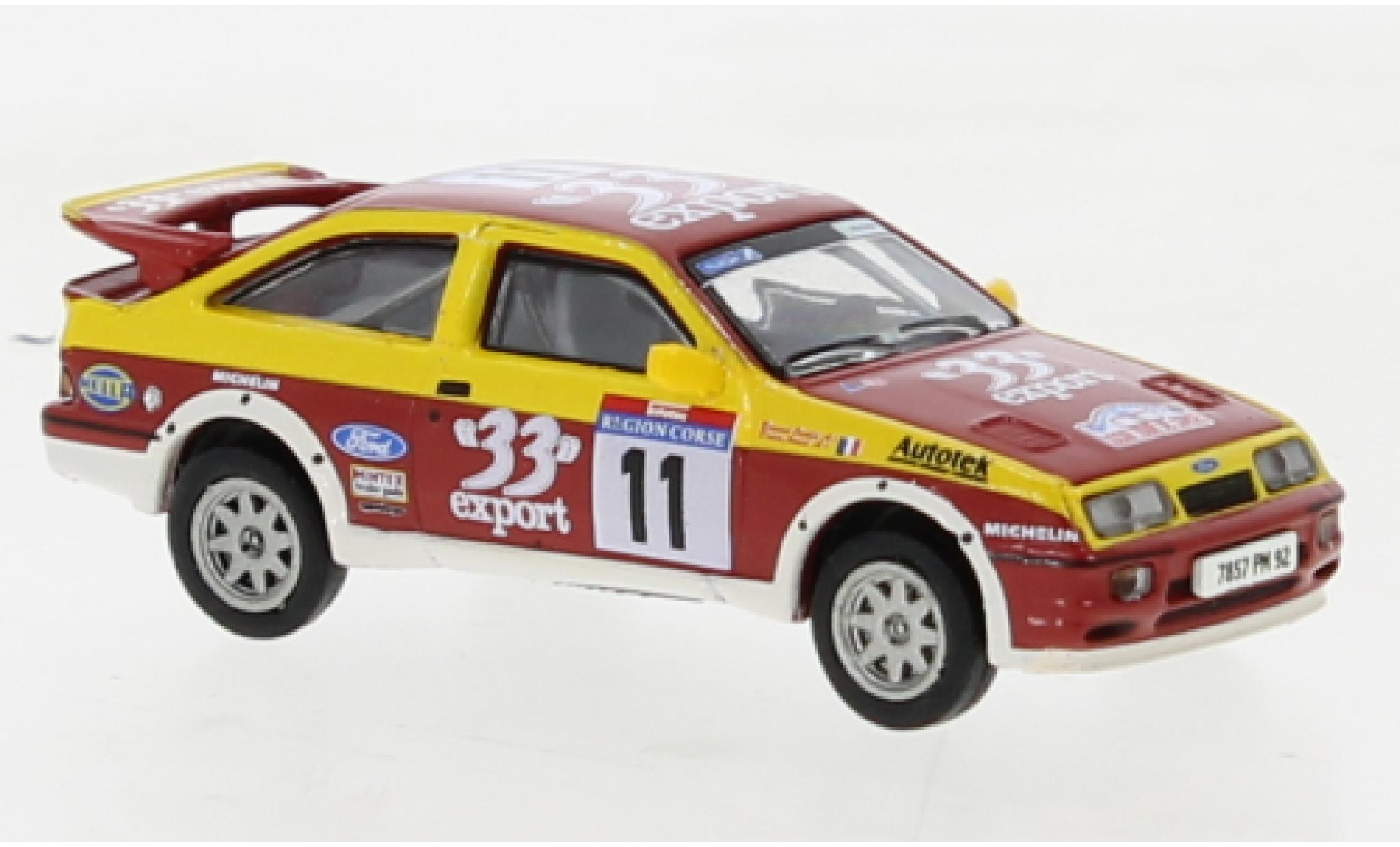 Ford Sierra 1/87 Brekina RS Cosworth 33 Export 1987 modellino in miniatura