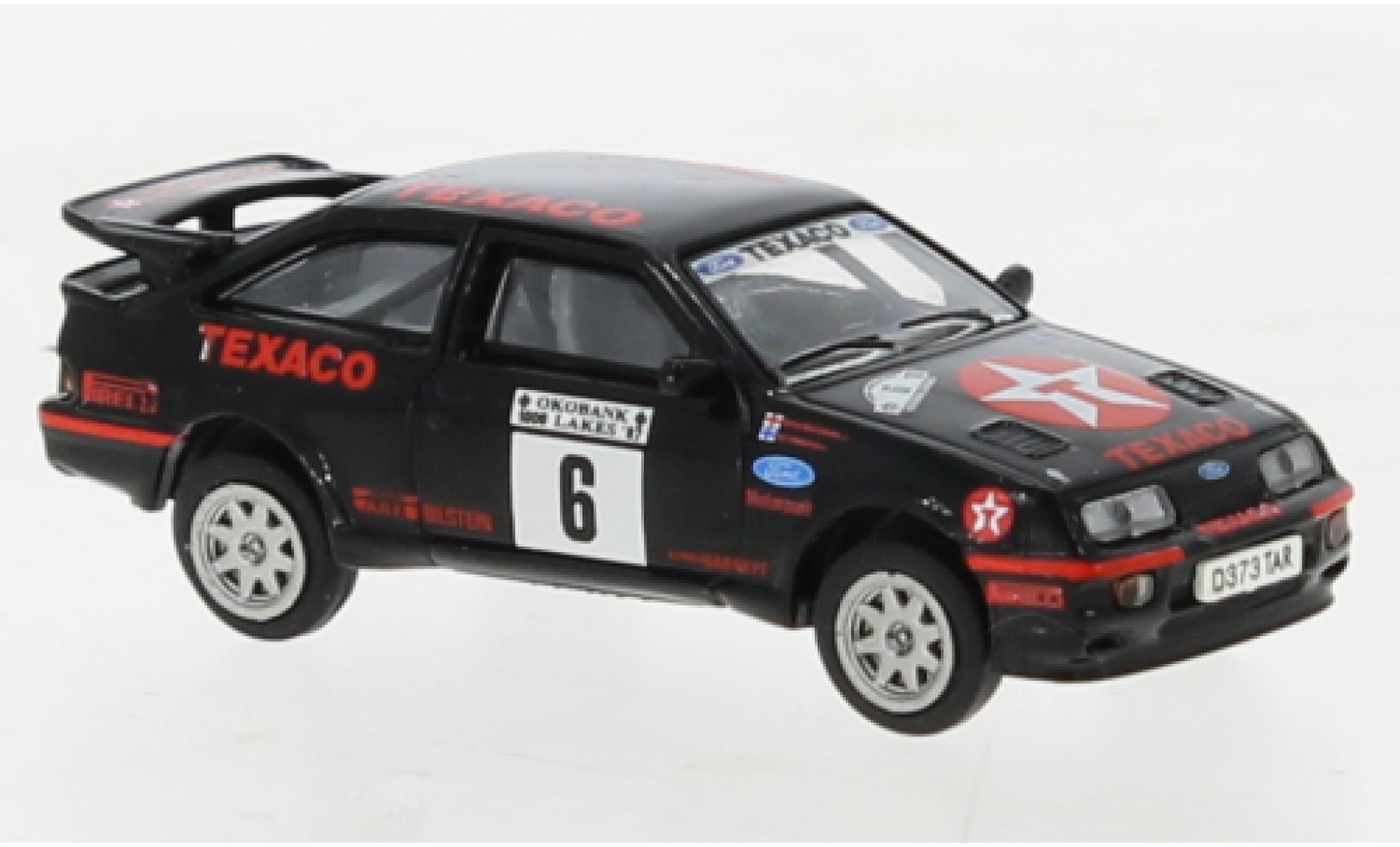 Ford Sierra 1/87 Brekina RS Cosworth Texaco 1987 modellino in miniatura