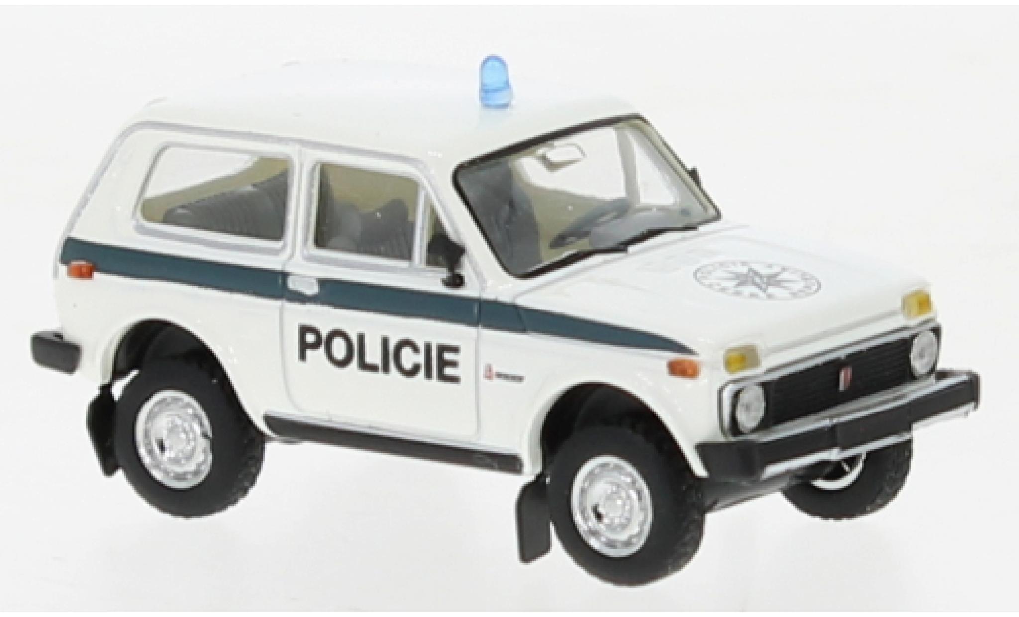 Lada Niva 1/87 Brekina Policie (CZ) modellino in miniatura