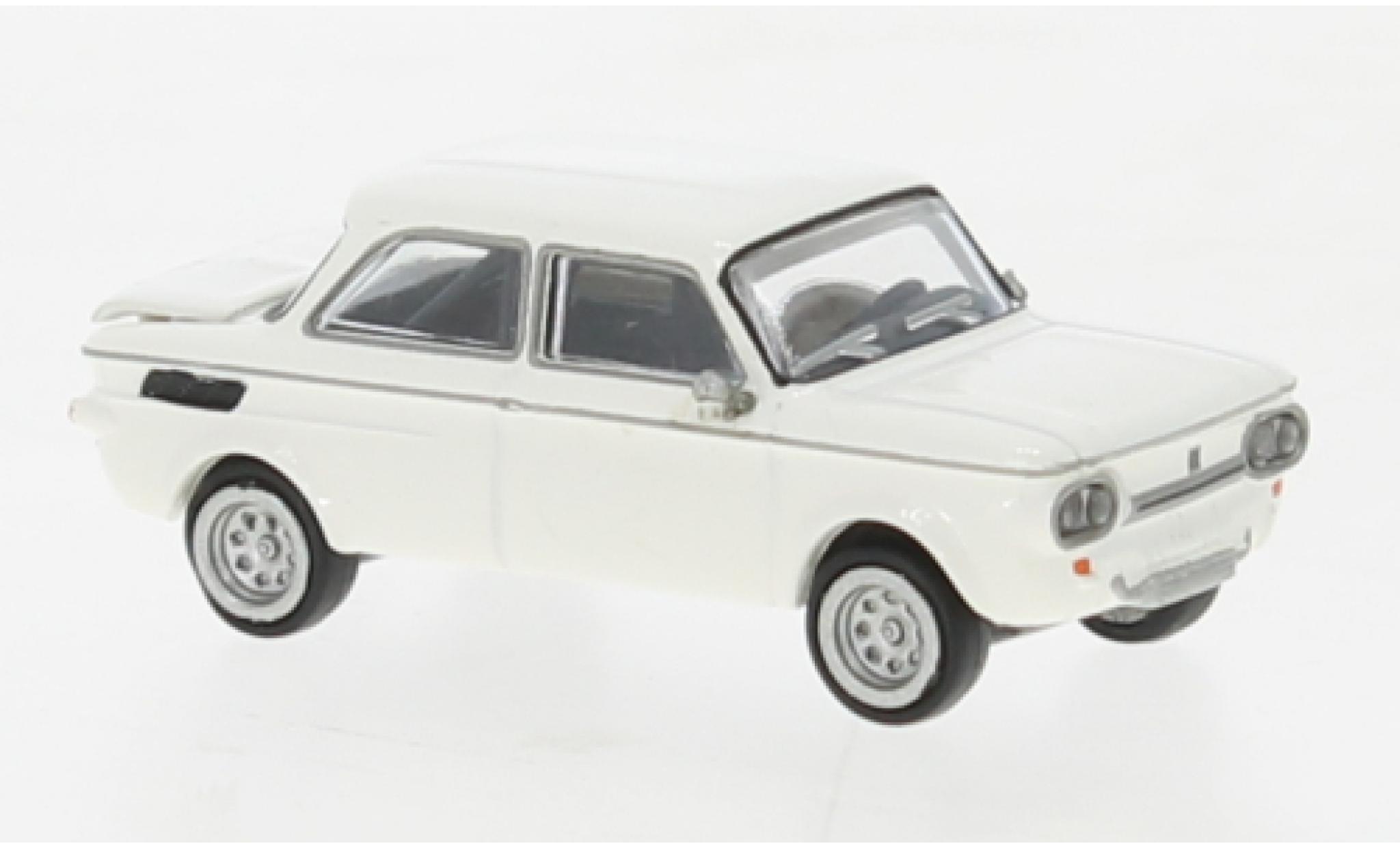 NSU TTS 1/87 Brekina bianco 1966 modellino in miniatura