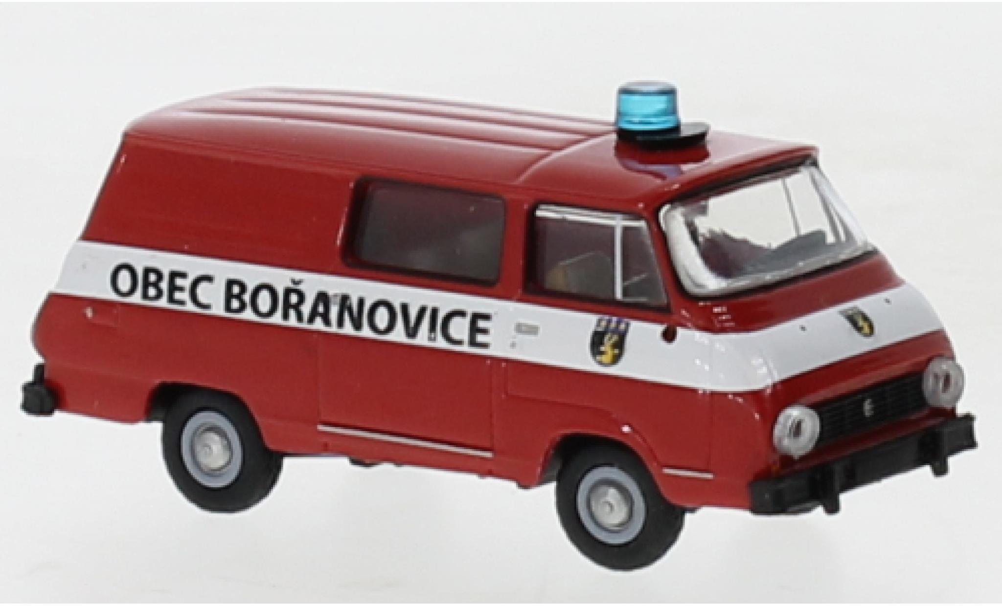 Skoda 1203 1/87 Brekina demi bus Obec Boranovice 1969 modellino in miniatura