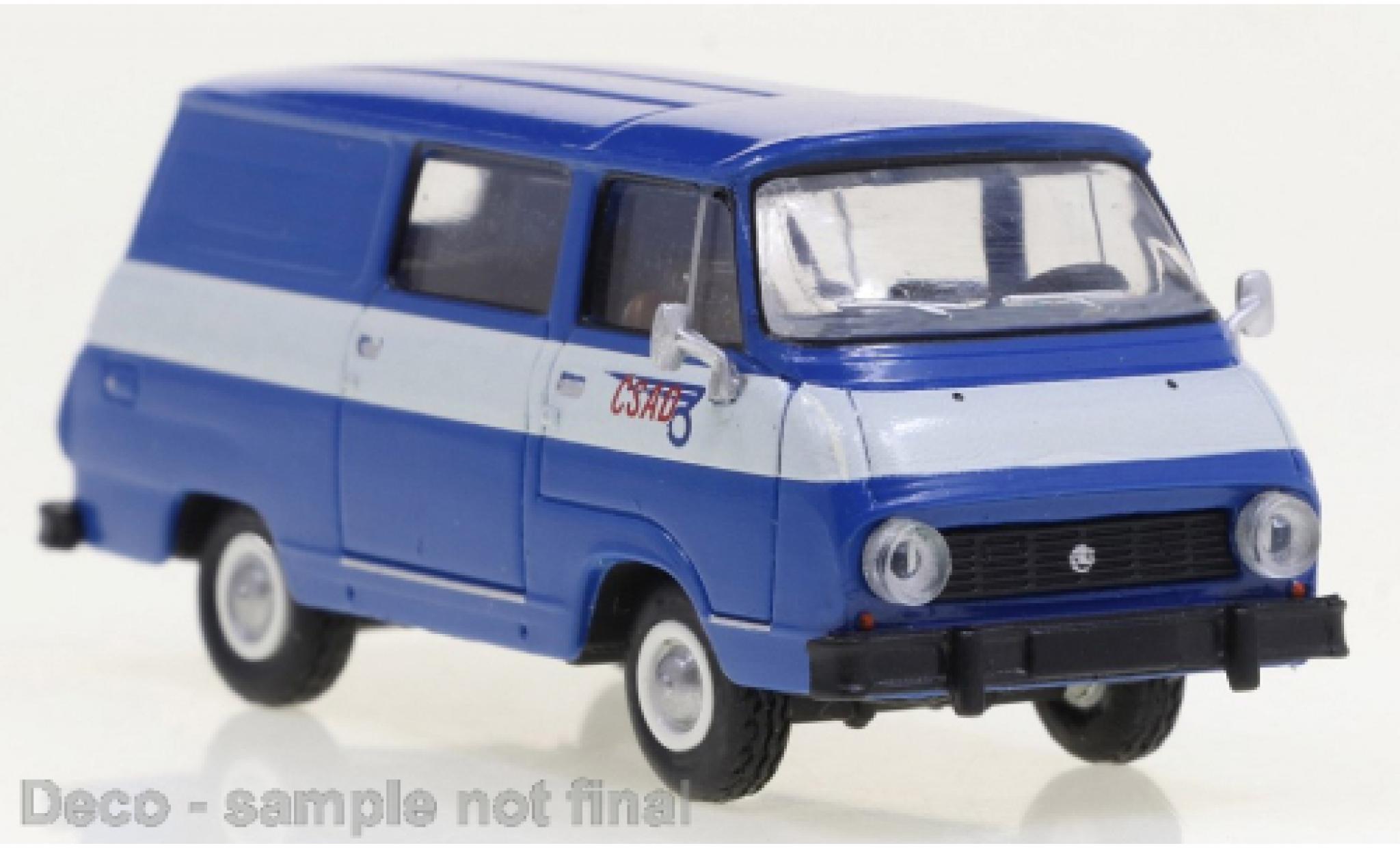 Skoda 1203 1/87 Brekina Halbbus CSAD 1969 modellino in miniatura