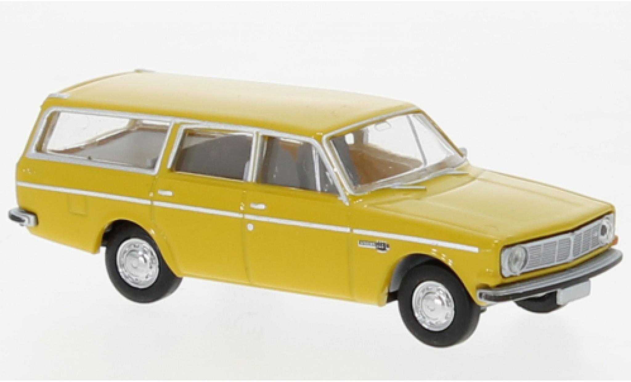 Volvo 145 1/87 Brekina camionnette giallo 1966 modellino in miniatura
