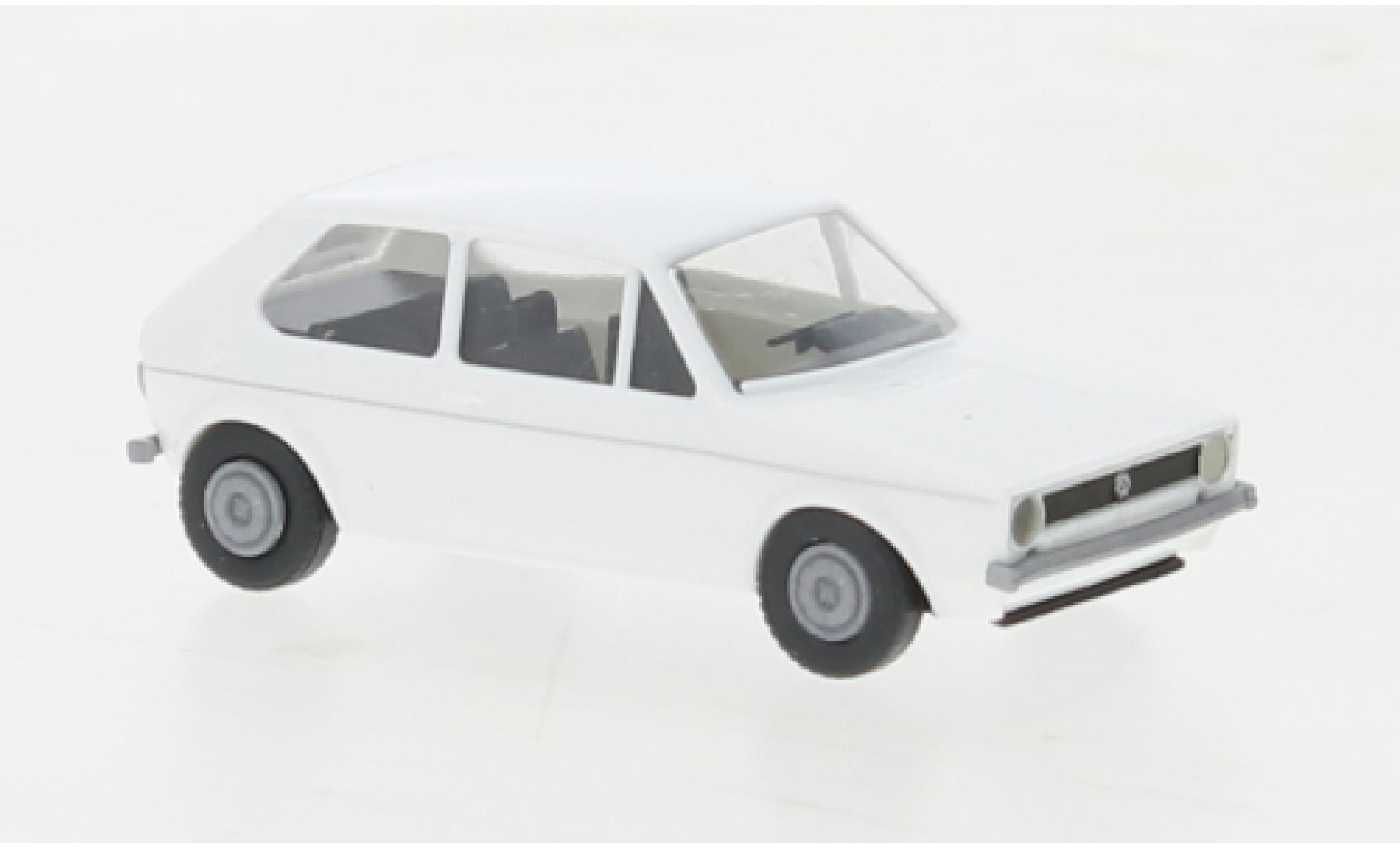 Volkswagen Golf 1/87 Brekina I bianco 1974 modellino in miniatura