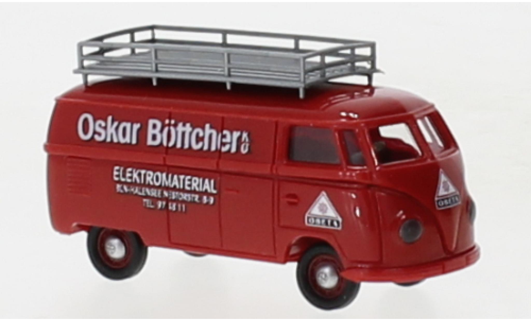 Volkswagen T1 1/87 Brekina a fourgon Obeta 1950 modellino in miniatura