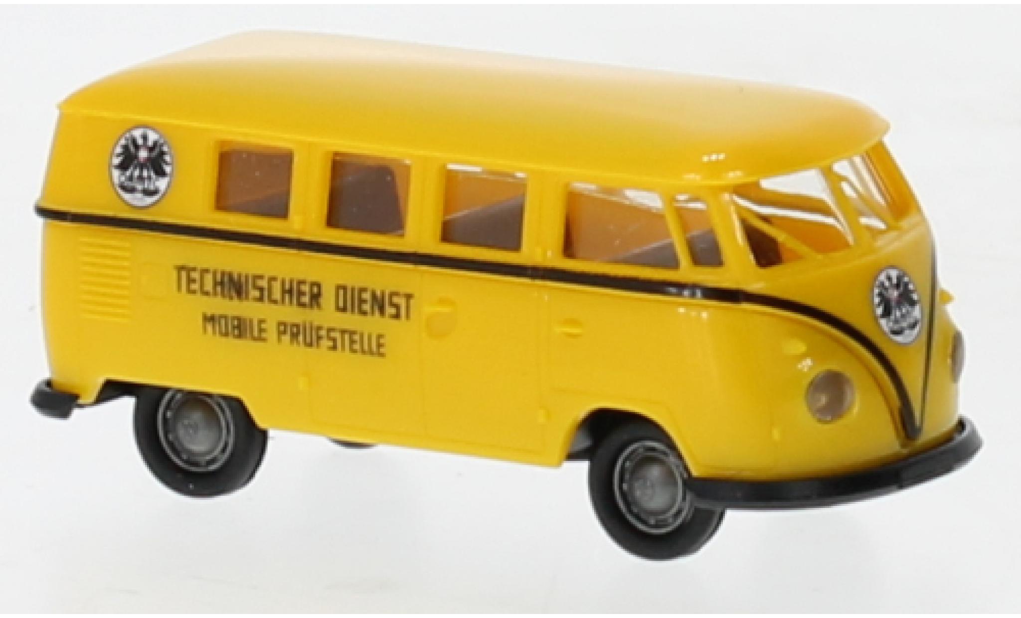 Volkswagen T1 1/87 Brekina b camionnette ÖAMTC 1960 modellino in miniatura