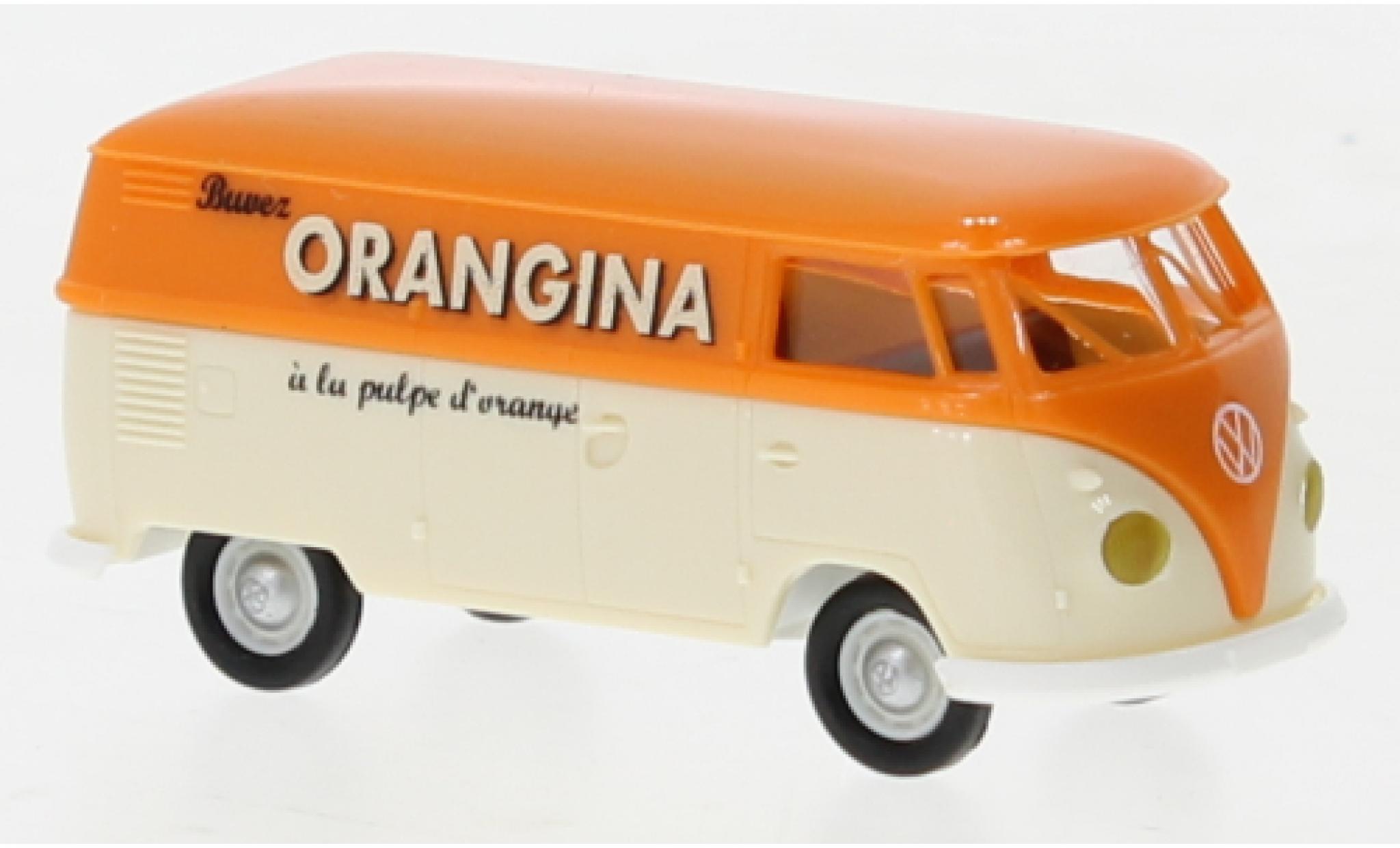 Volkswagen T1 1/87 Brekina b fourgon Orangina Orangina 1960 modellino in miniatura