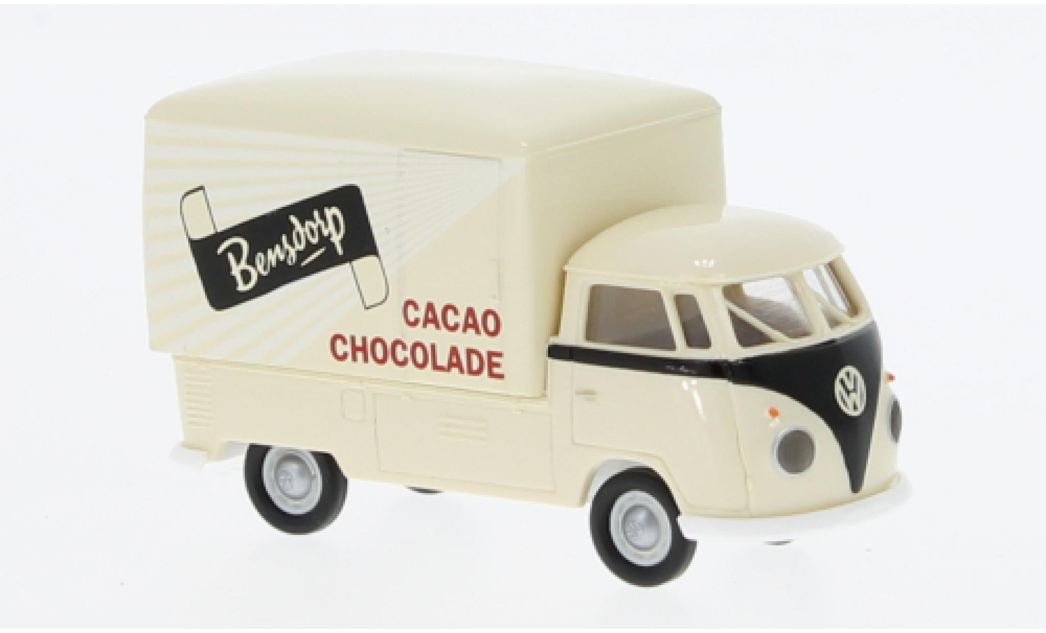 Volkswagen T1 1/87 Brekina b Großraum-wagon conteneur Bensdorp 1960 modellino in miniatura