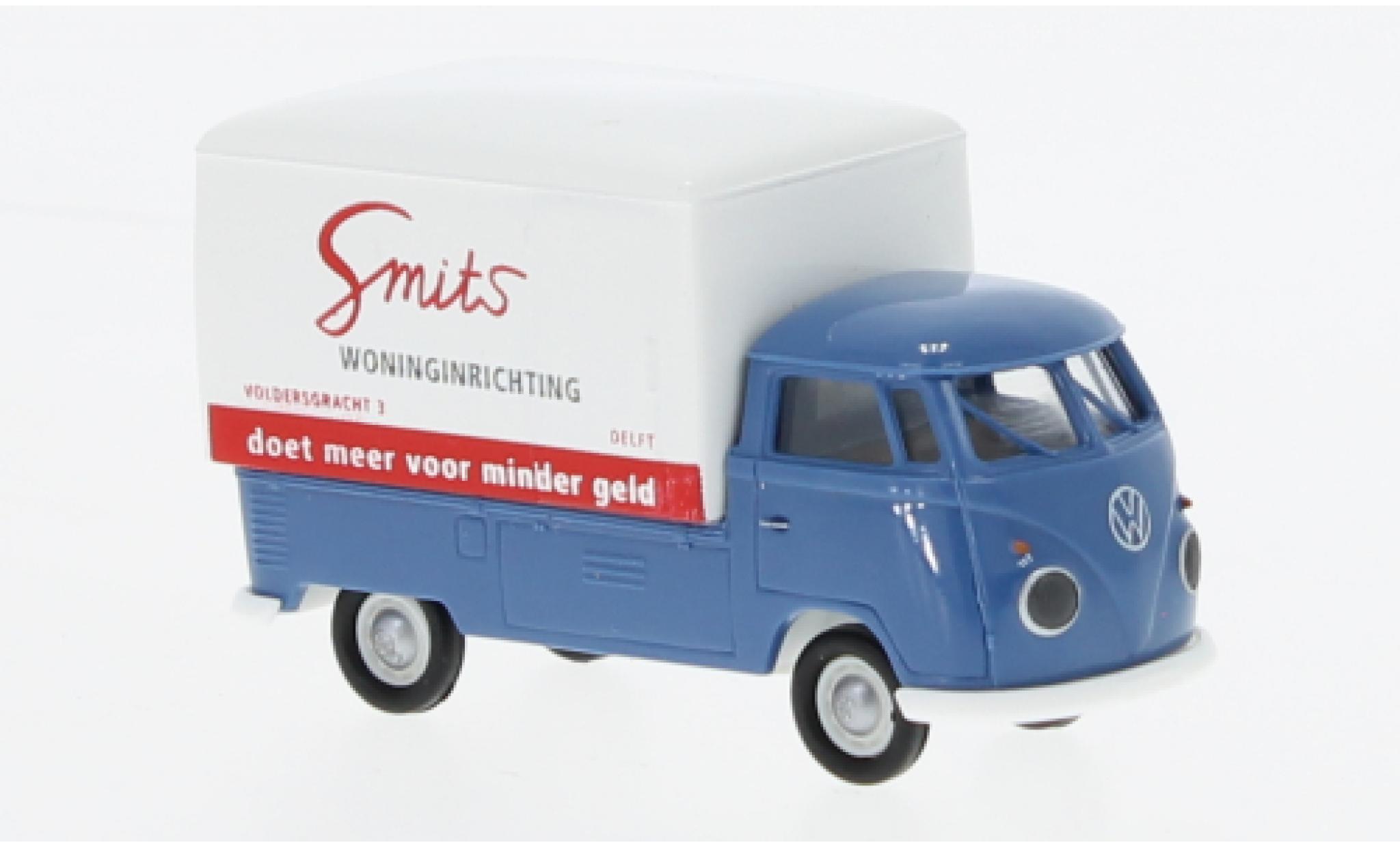 Volkswagen T1 1/87 Brekina b Großraum-wagon conteneur Smits 1960 modellino in miniatura