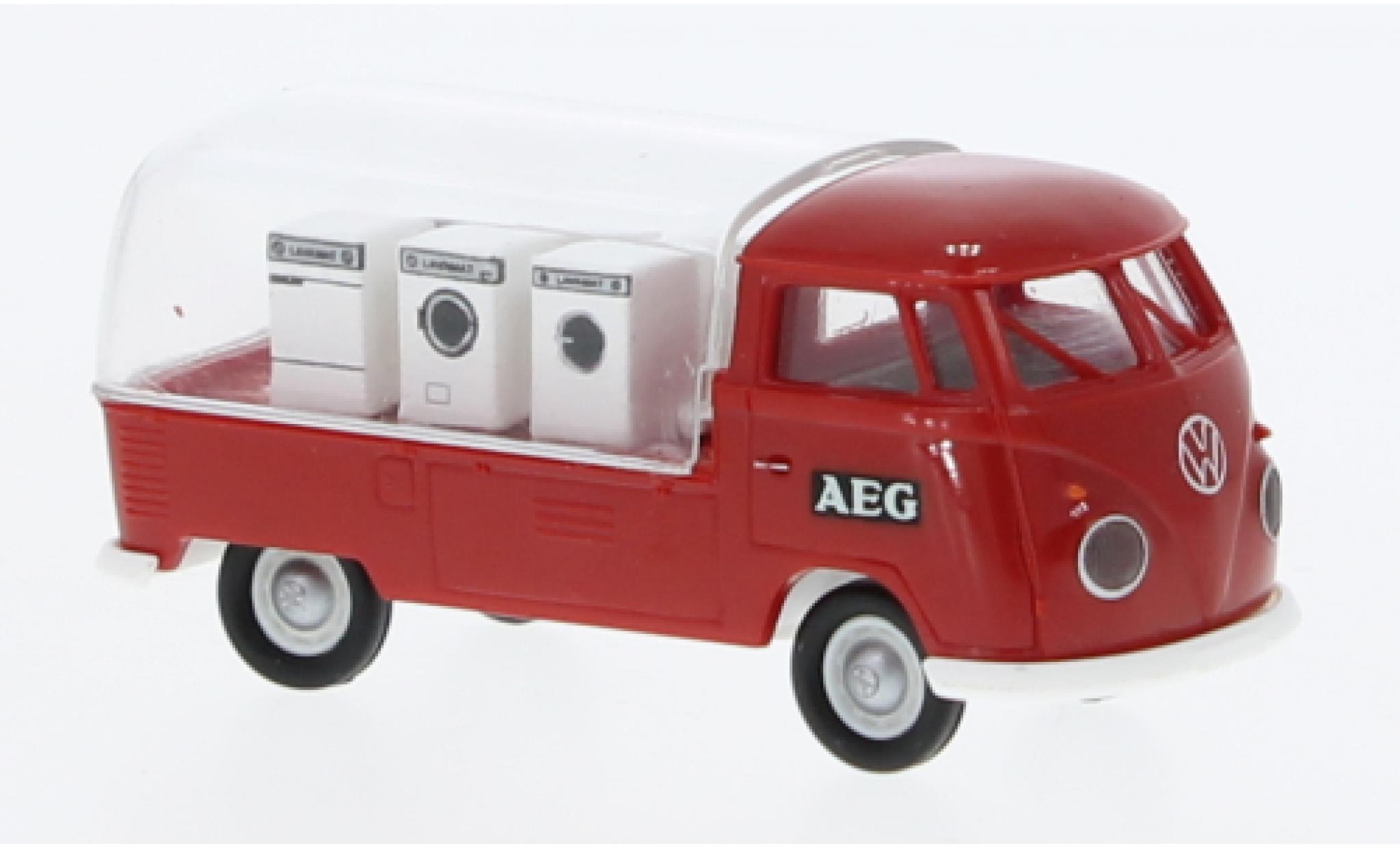 Volkswagen T1 1/87 Brekina b Präsentationswagen AEG AEG 1960 modellino in miniatura