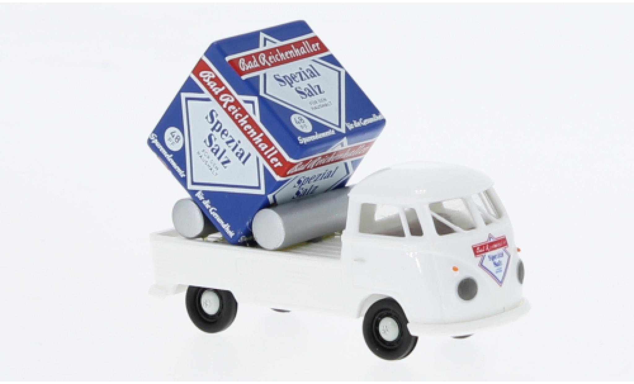 Volkswagen T1 1/87 Brekina b Werbewagen Bad Reichenh. Bad Reichenhaller 1960 modellino in miniatura