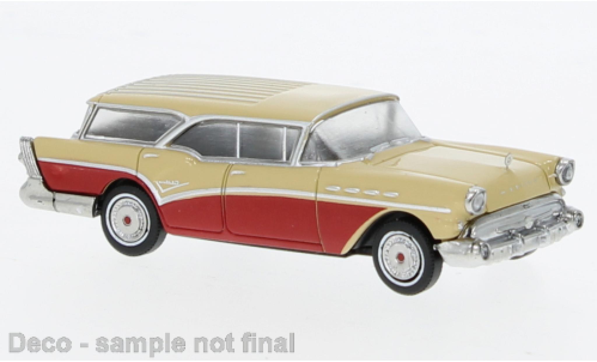 Buick Century 1/87 Brekina Caballero beige/rot 1957 1:87 modellino in miniatura