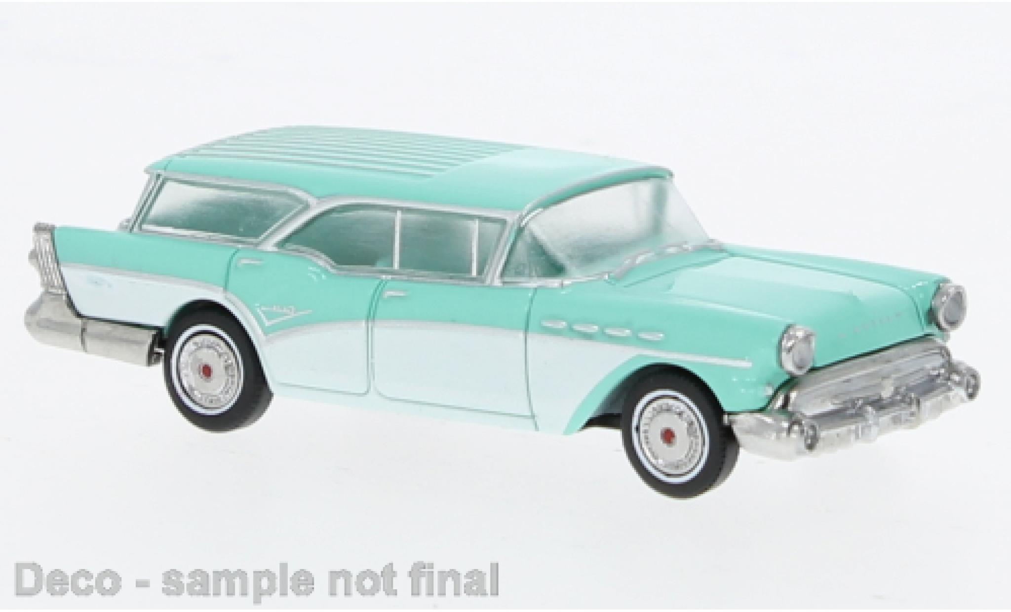 Buick Century 1/87 Brekina Caballero türkis/weiss 1957 1:87 modellino in miniatura