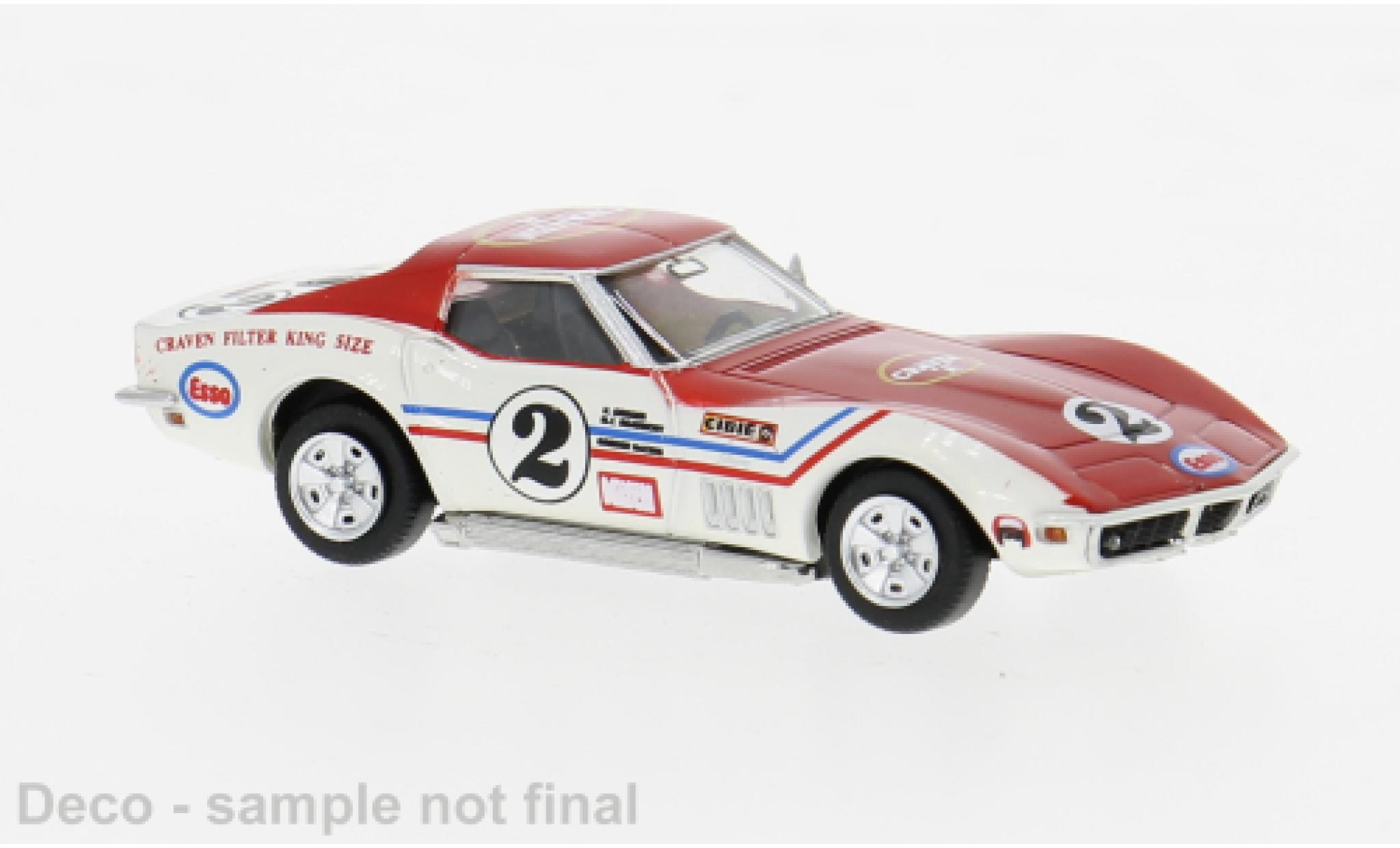 Chevrolet Corvette Brekina C3 1971 Greder #2 1:87 modellino in miniatura