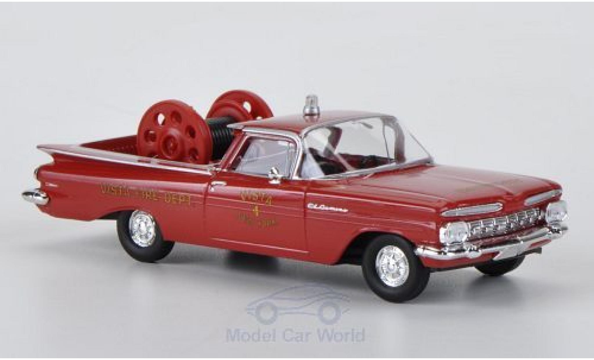 Chevrolet El Camino 1/87 Brekina Fire Rescue - Vista New York Feuerwehr (US modellino in miniatura