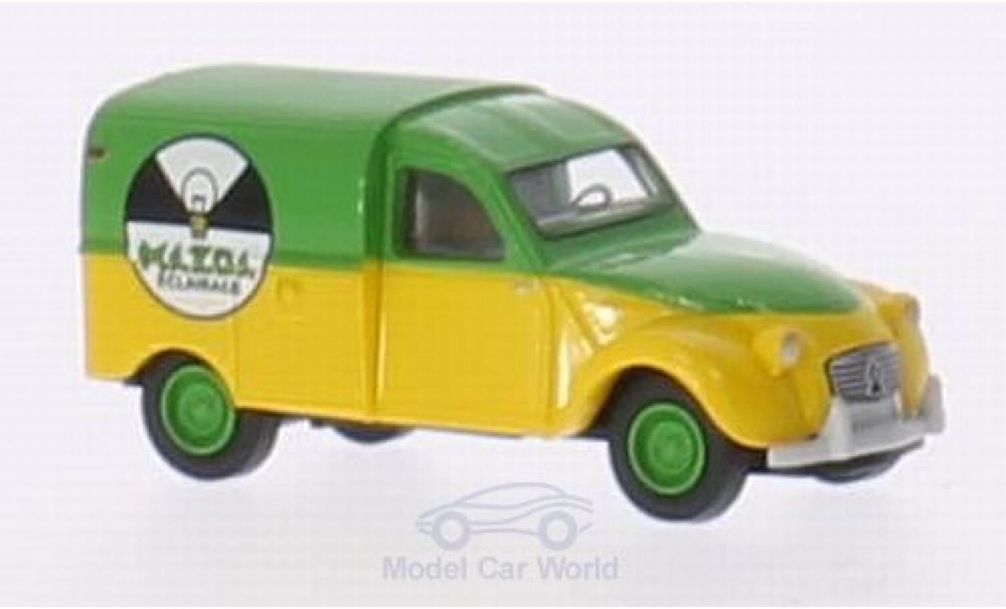 Citroen 2CV 1/87 Brekina 2 CV AZU Mazda (F) modellino in miniatura