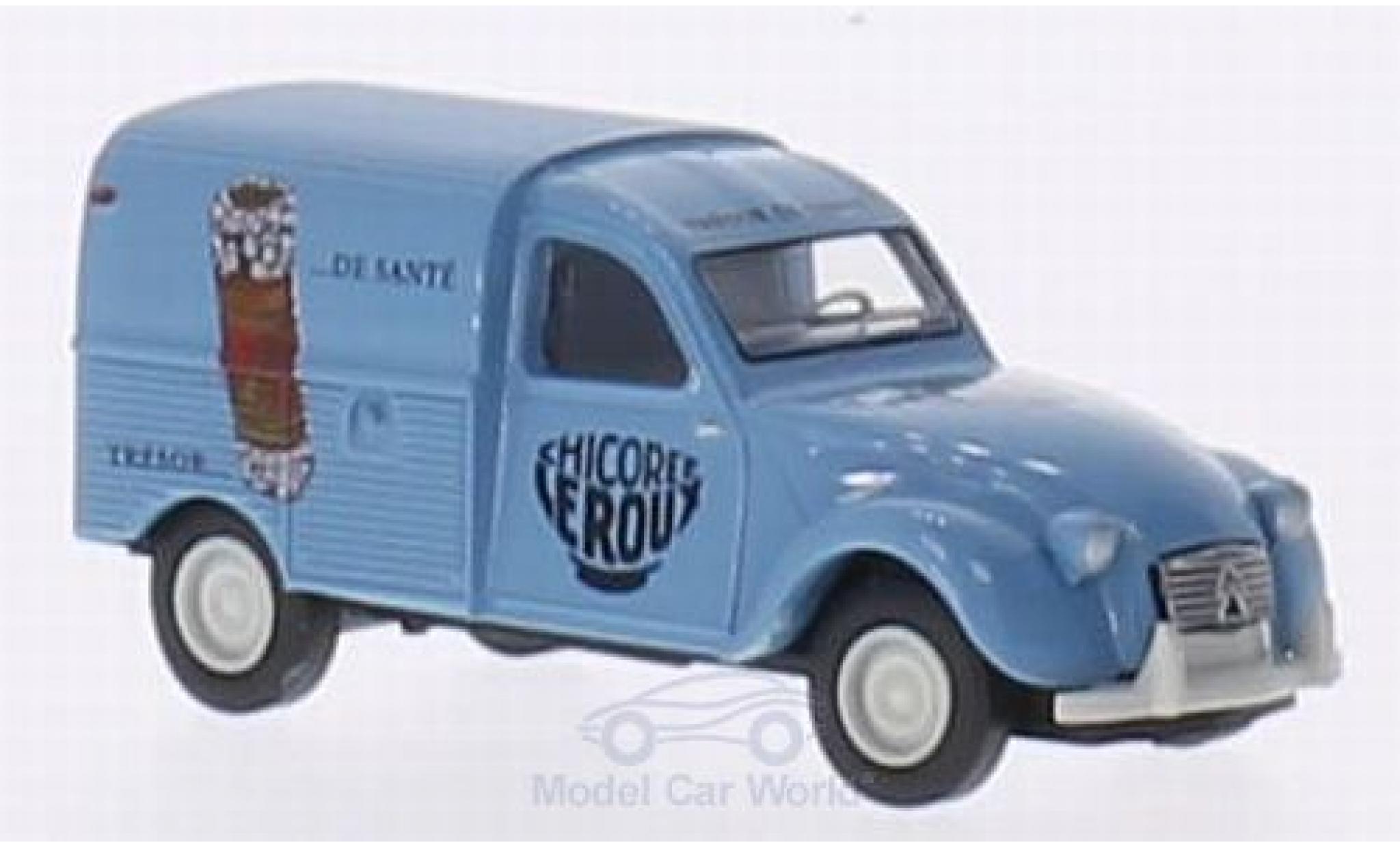 Citroen 2CV 1/87 Brekina AZU Chicoree (F) modellino in miniatura