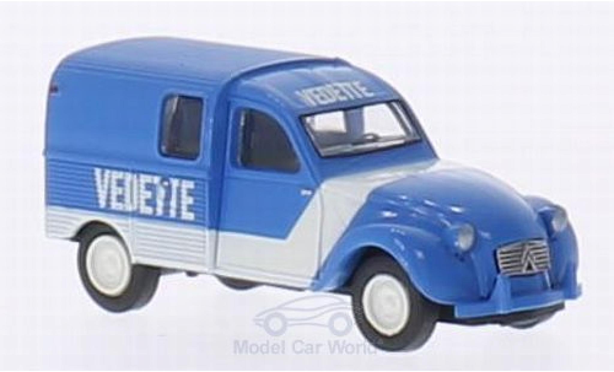 Citroen 2CV 1/87 Brekina AZU Vedette modellino in miniatura